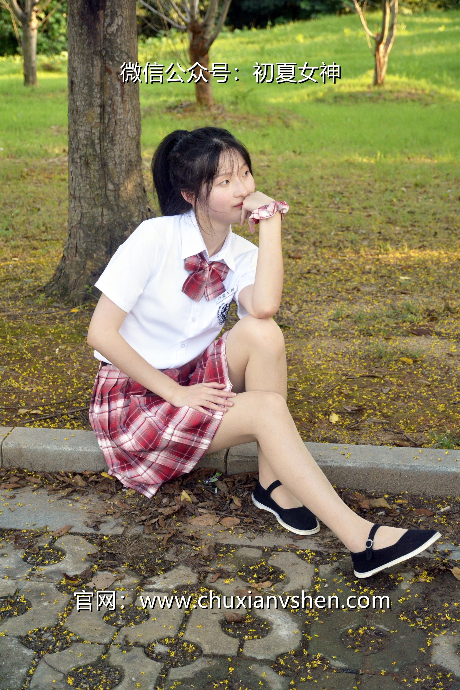 初夏女神 NO.092 安妮 草莓色JK[140P+1V／5.98GB]