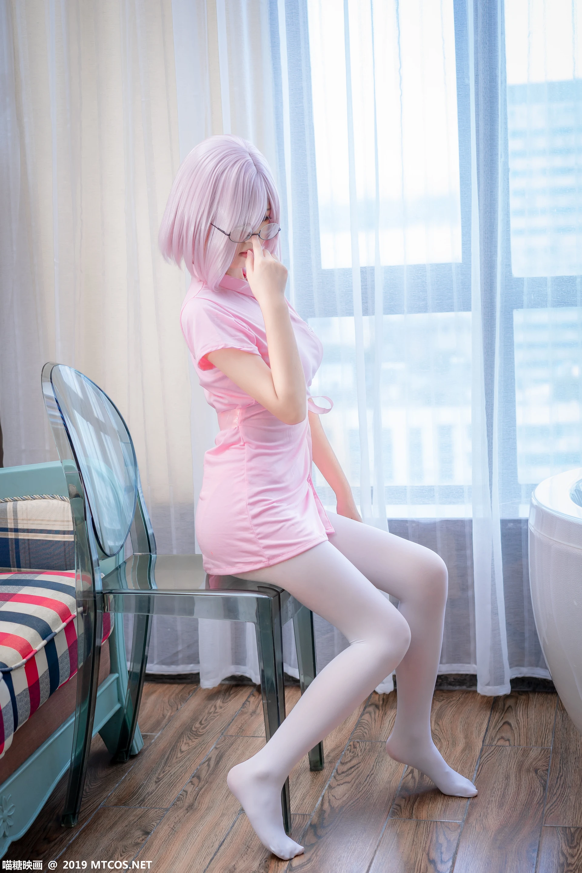 喵糖映画 VOL.033 [48P-360M]制服, 喵糖映画, 护士装, 白丝, 美腿