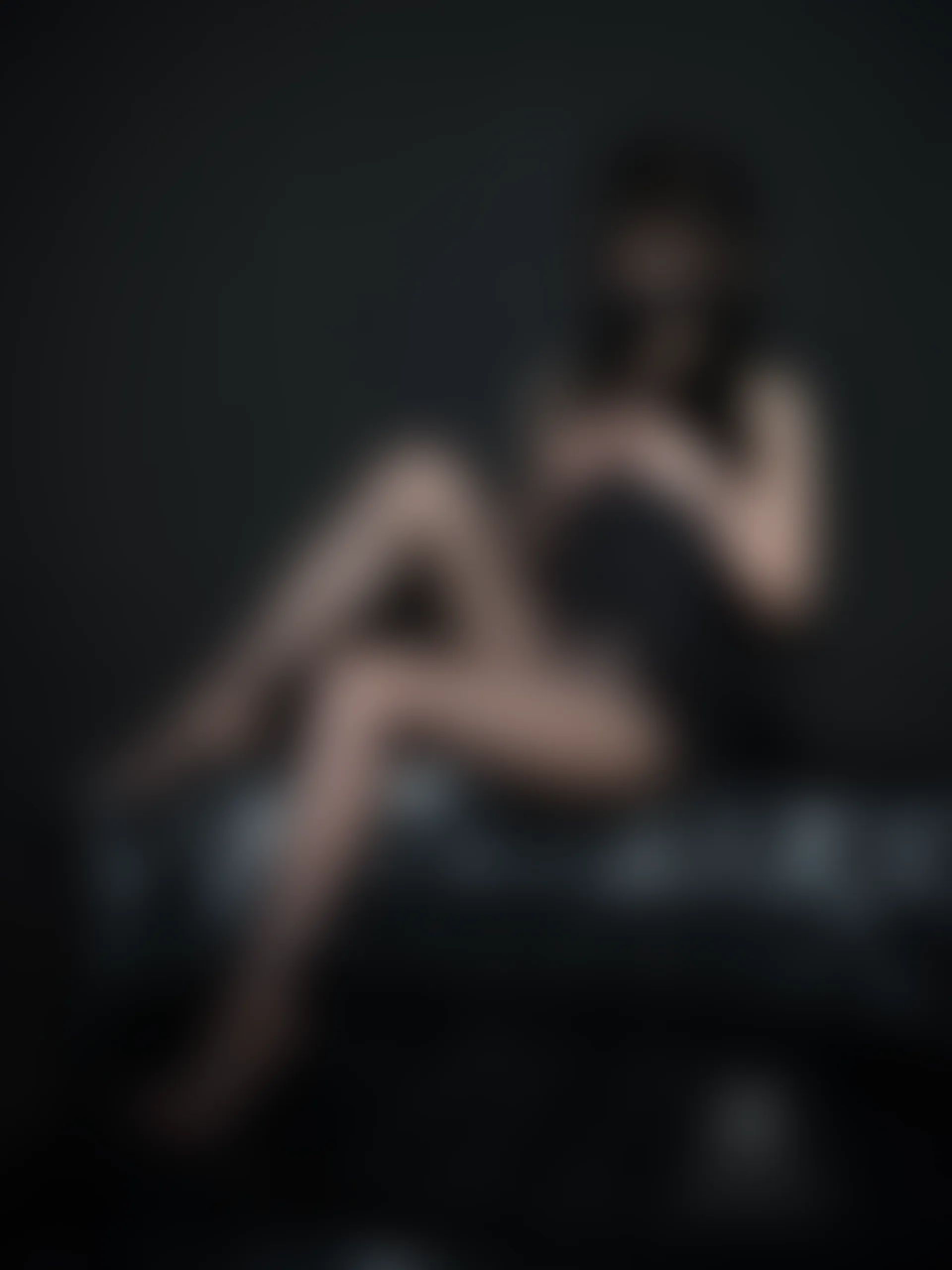 紧急企划 EX.014 见希w 亮黑丝皮裙小恶魔 [54P1V-2.94GB]双马尾, 紧急企划, 美腿, 美足, 见希w, 黑丝