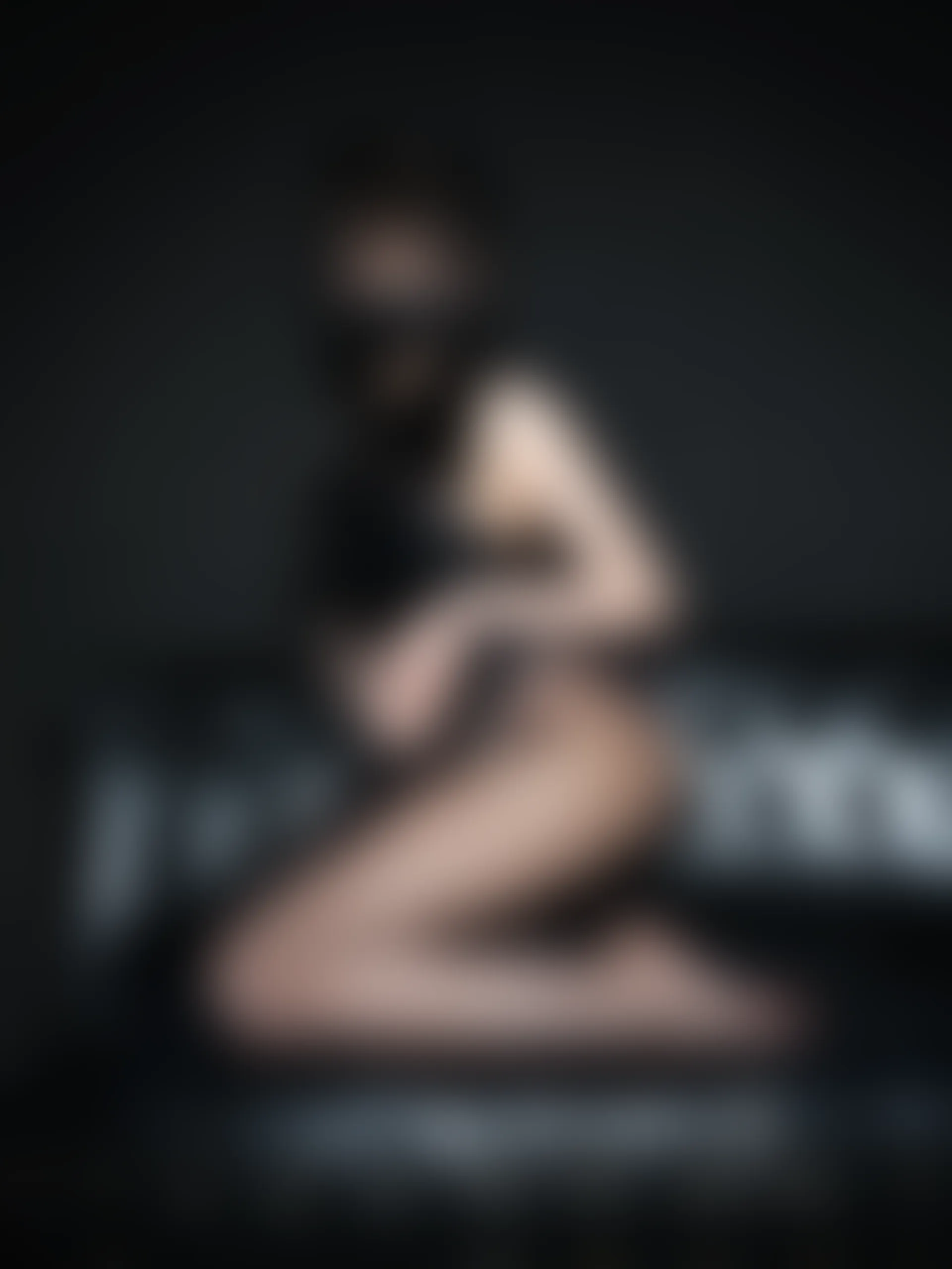 紧急企划 EX.014 见希w 亮黑丝皮裙小恶魔 [54P1V-2.94GB]双马尾, 紧急企划, 美腿, 美足, 见希w, 黑丝