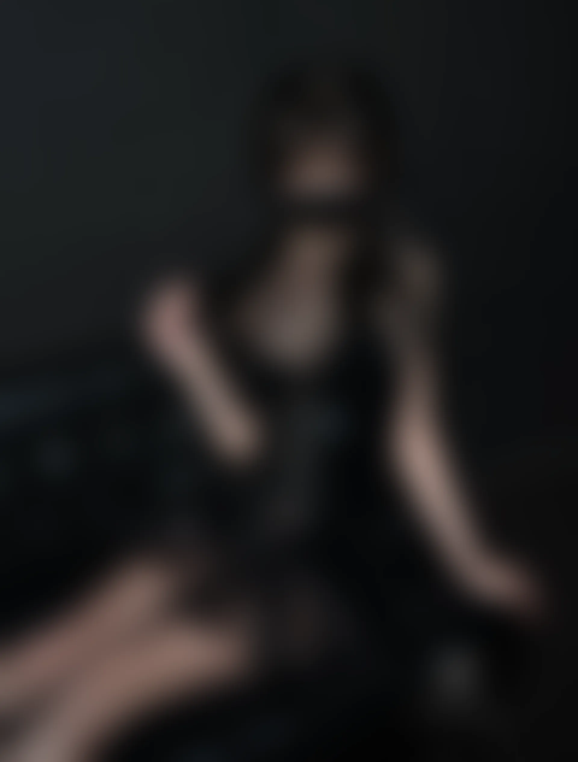 紧急企划 EX.014 见希w 亮黑丝皮裙小恶魔 [54P1V-2.94GB]双马尾, 紧急企划, 美腿, 美足, 见希w, 黑丝