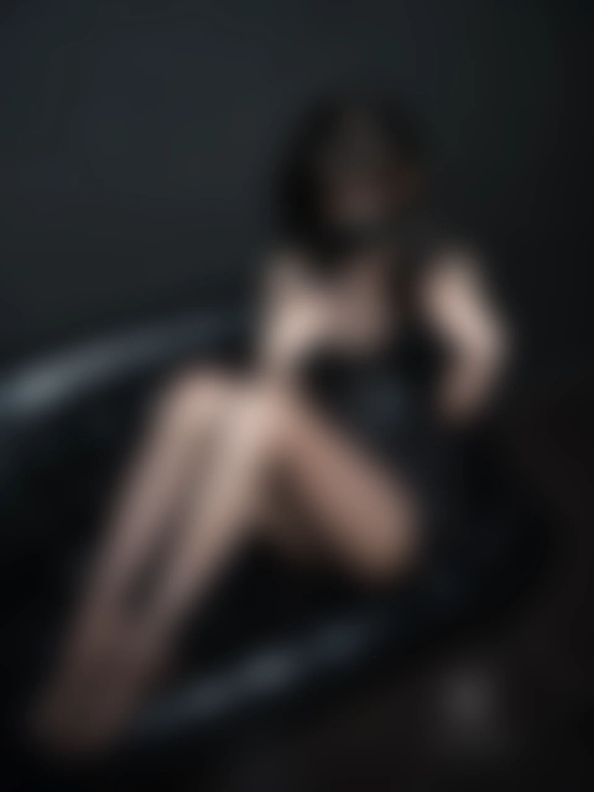 紧急企划 EX.014 见希w 亮黑丝皮裙小恶魔 [54P1V-2.94GB]双马尾, 紧急企划, 美腿, 美足, 见希w, 黑丝