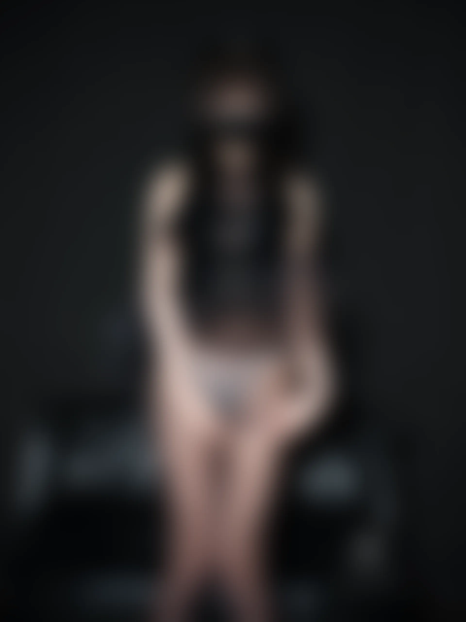 紧急企划 EX.014 见希w 亮黑丝皮裙小恶魔 [54P1V-2.94GB]双马尾, 紧急企划, 美腿, 美足, 见希w, 黑丝