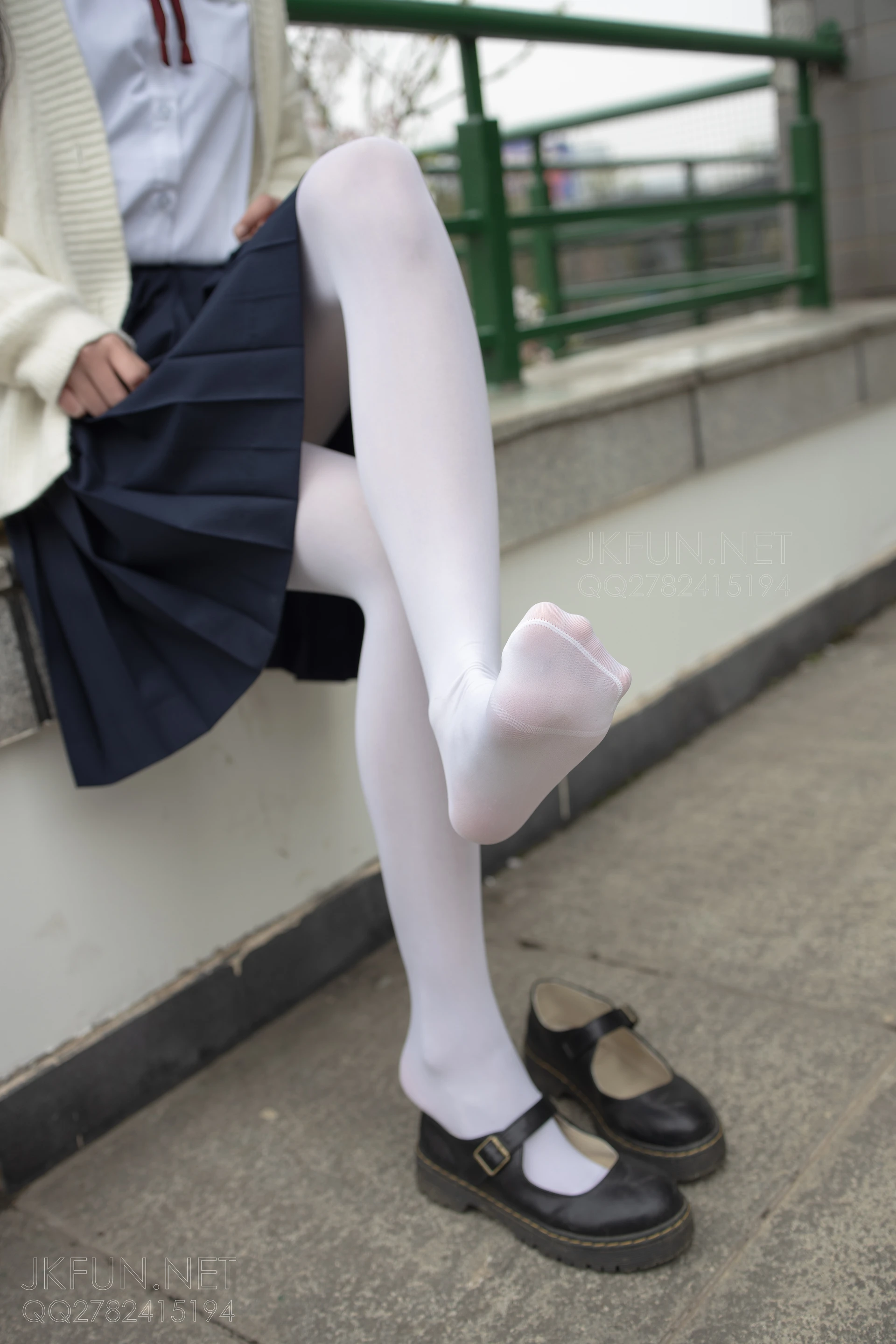 JKFUN-001 [104P1V-2.21G]JKFUN, 制服, 可爱, 学生装, 森萝财团, 白丝, 美腿