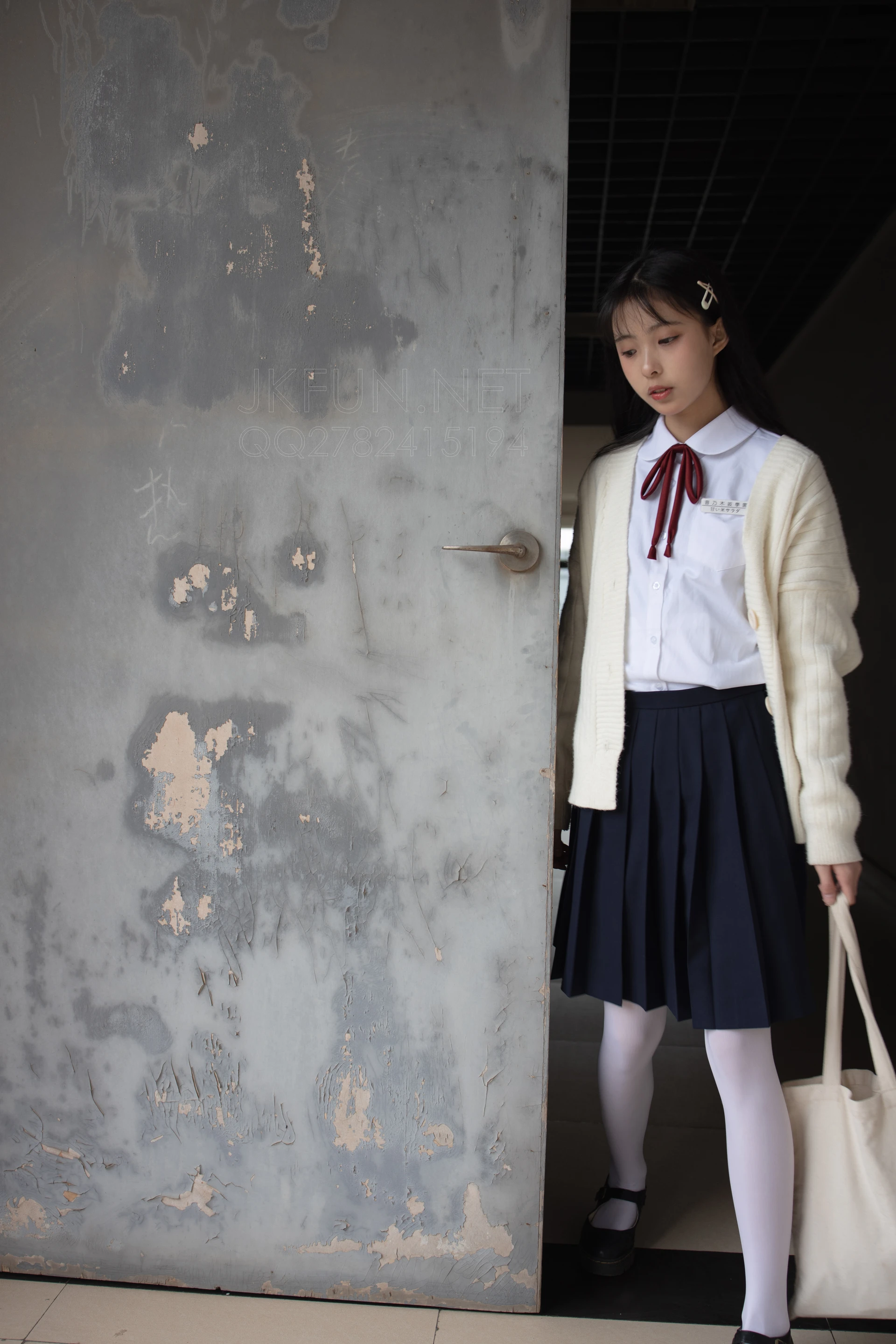 JKFUN-001 [104P1V-2.21G]JKFUN, 制服, 可爱, 学生装, 森萝财团, 白丝, 美腿