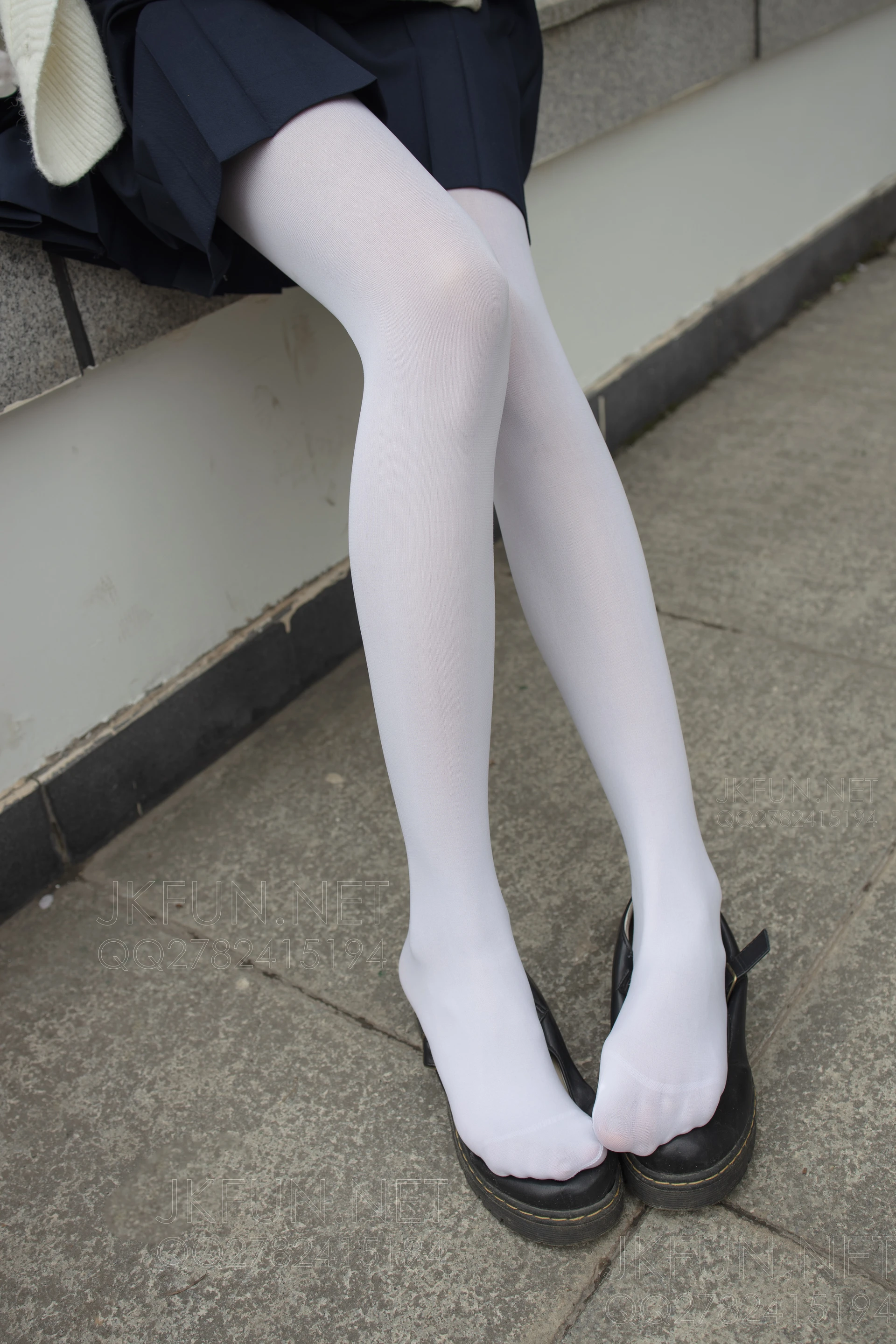 JKFUN-001 [104P1V-2.21G]JKFUN, 制服, 可爱, 学生装, 森萝财团, 白丝, 美腿