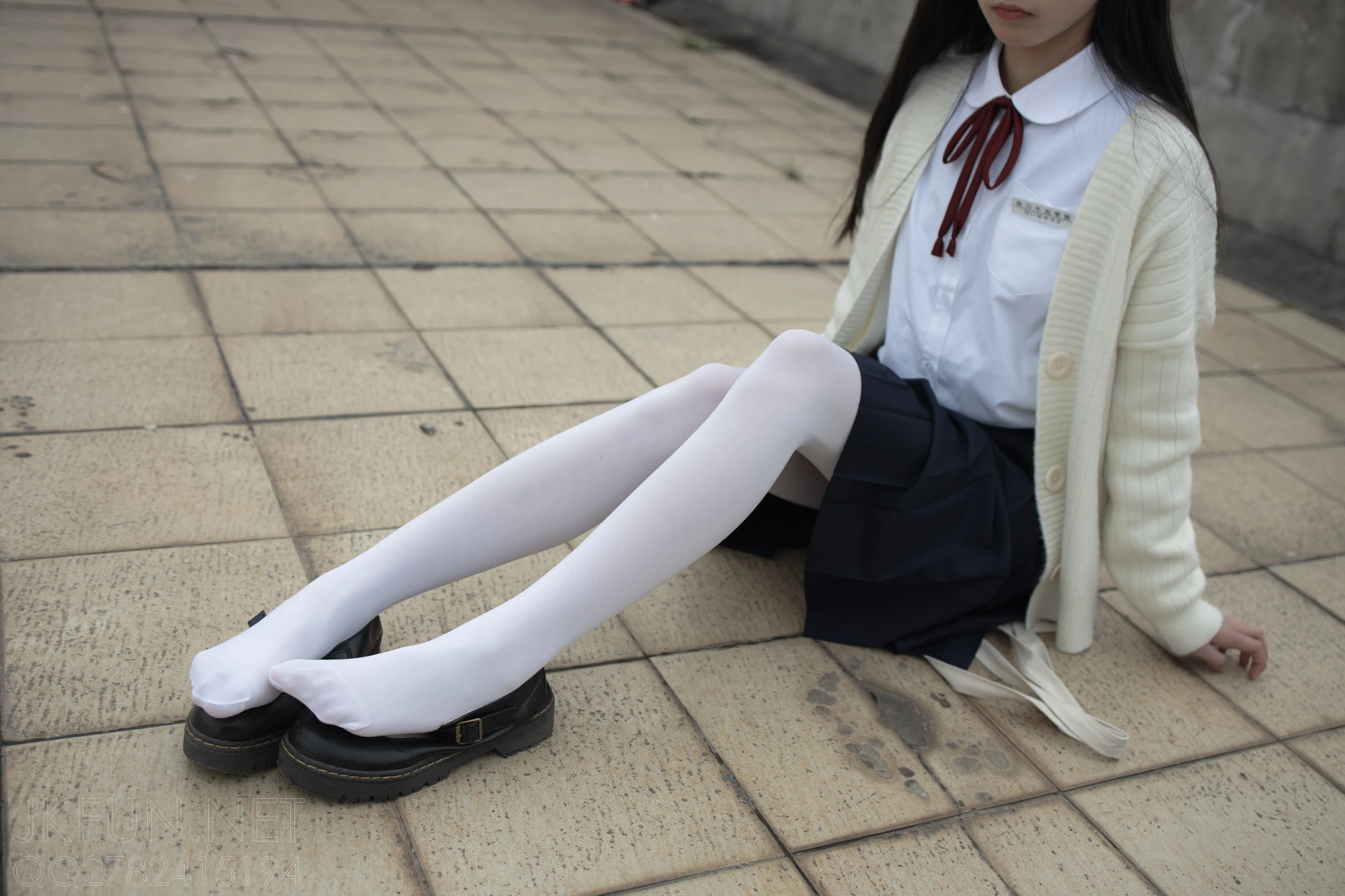 JKFUN-001 [104P1V-2.21G]JKFUN, 制服, 可爱, 学生装, 森萝财团, 白丝, 美腿