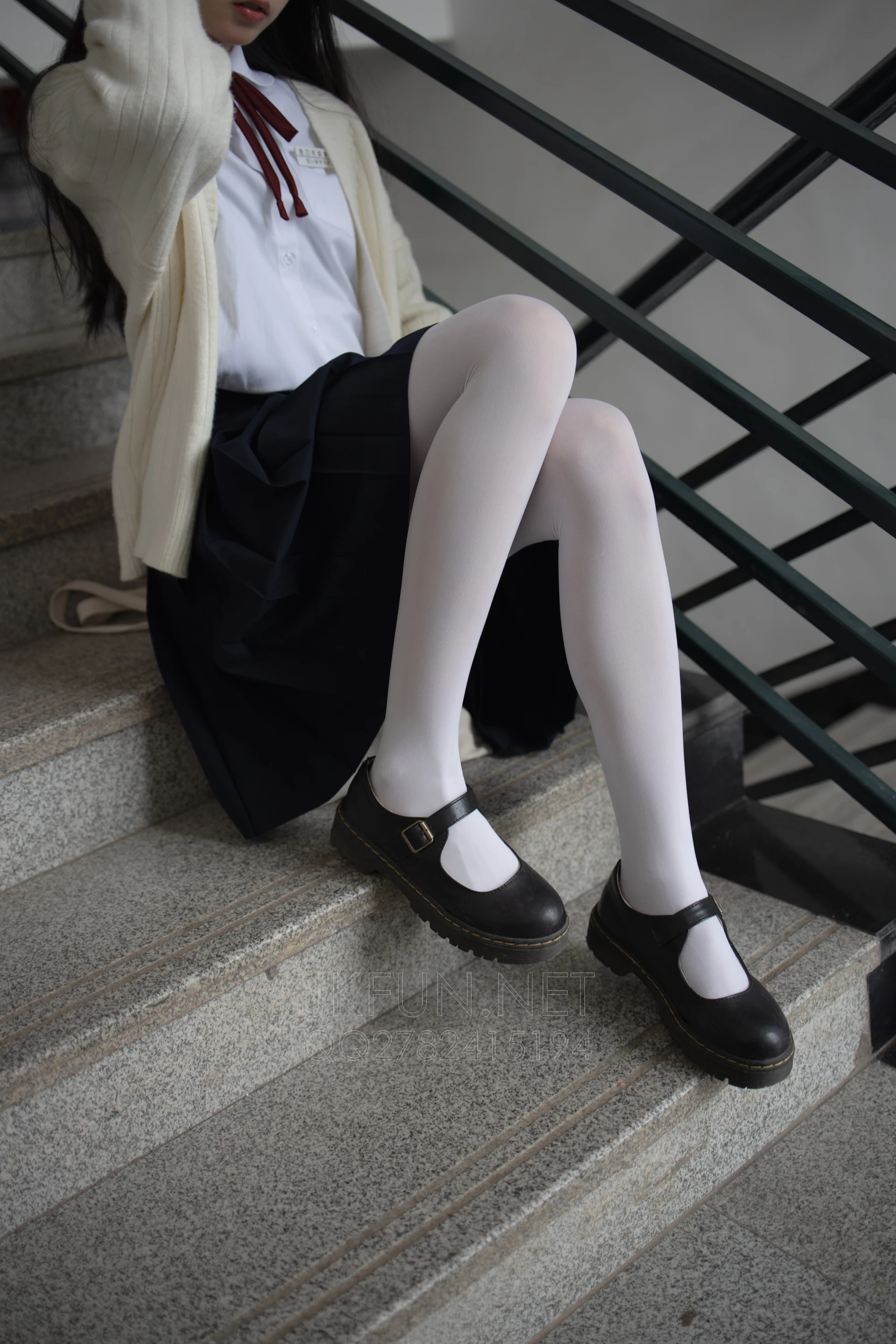 JKFUN-001 [104P1V-2.21G]JKFUN, 制服, 可爱, 学生装, 森萝财团, 白丝, 美腿