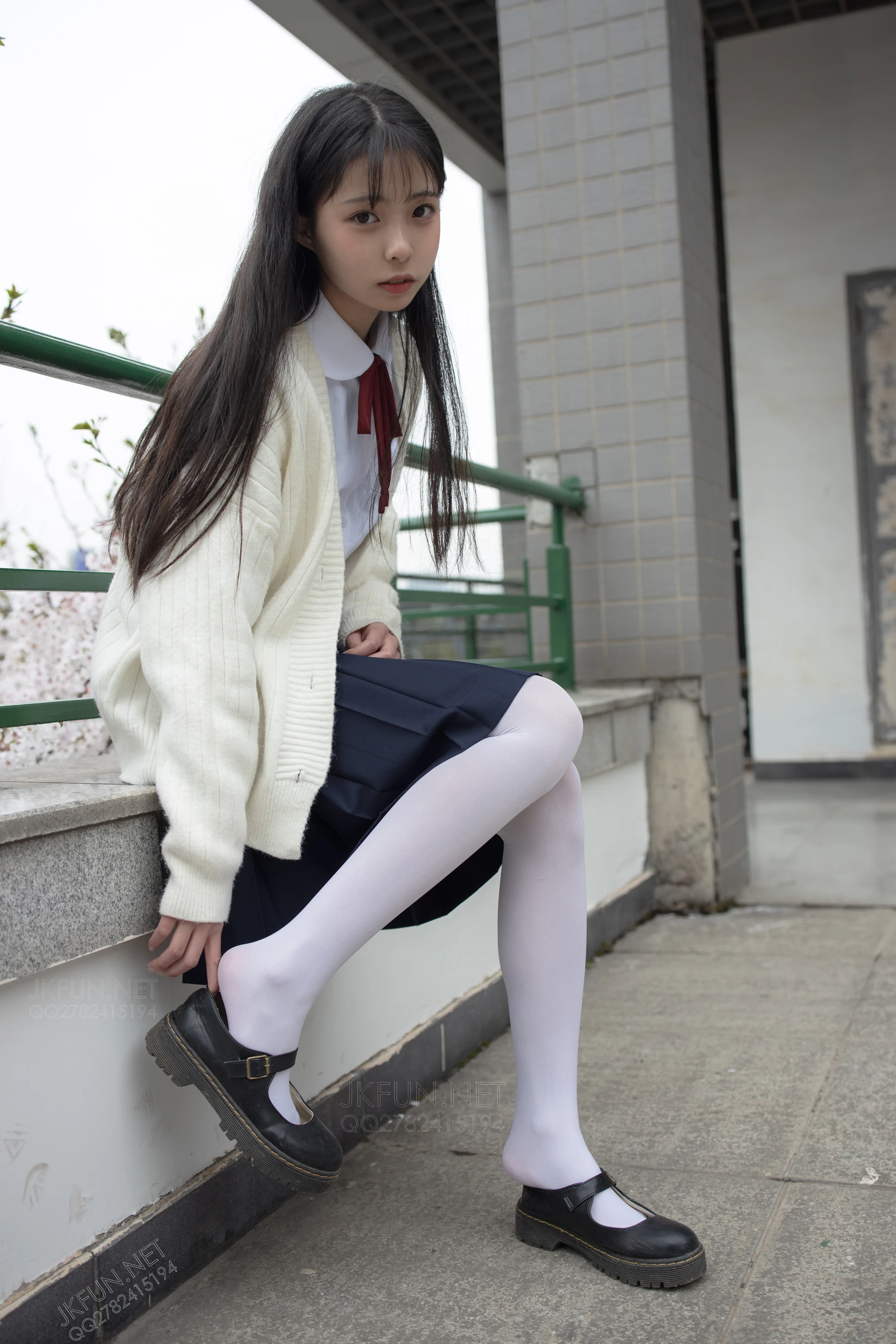 JKFUN-001 [104P1V-2.21G]JKFUN, 制服, 可爱, 学生装, 森萝财团, 白丝, 美腿