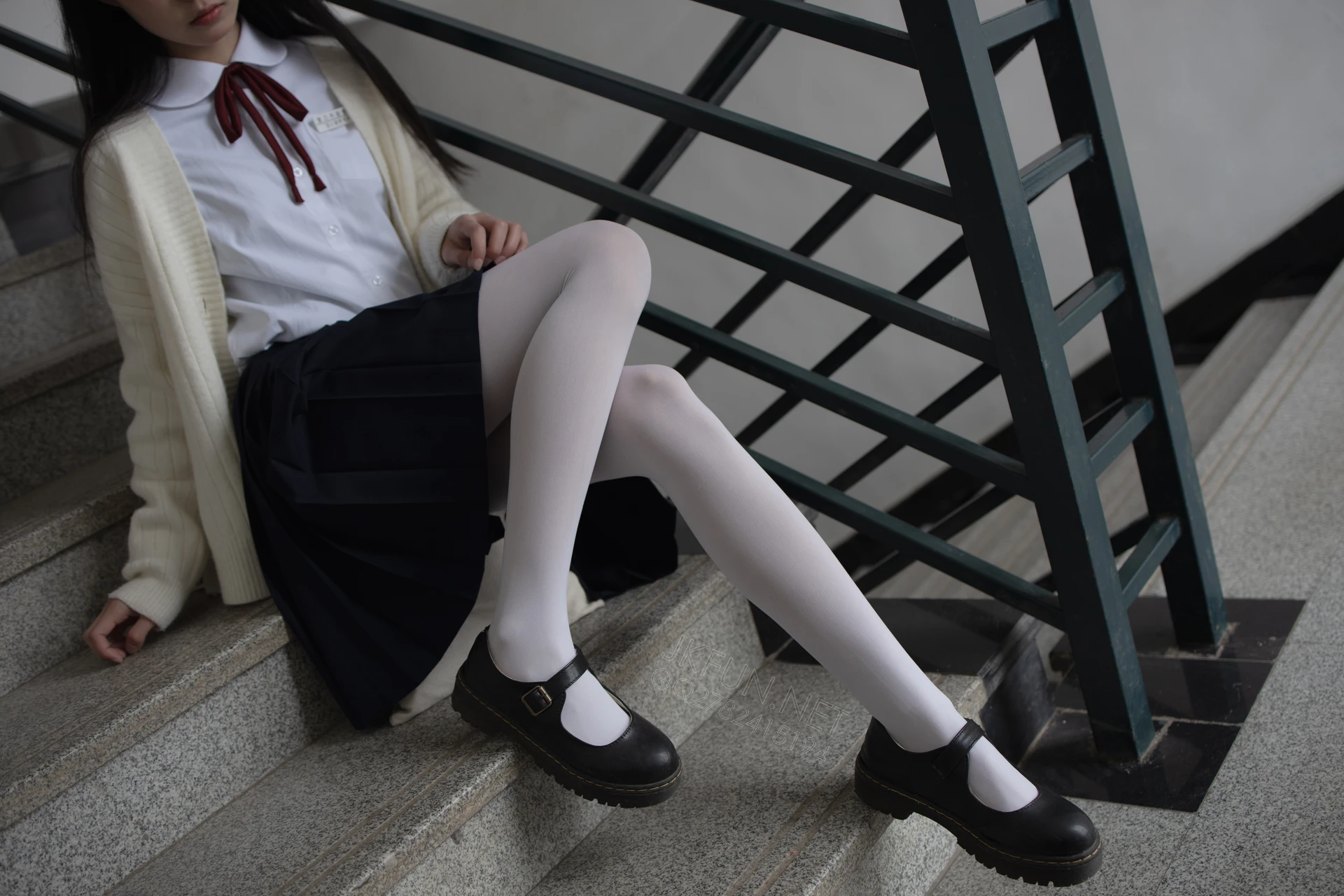 JKFUN-001 [104P1V-2.21G]JKFUN, 制服, 可爱, 学生装, 森萝财团, 白丝, 美腿