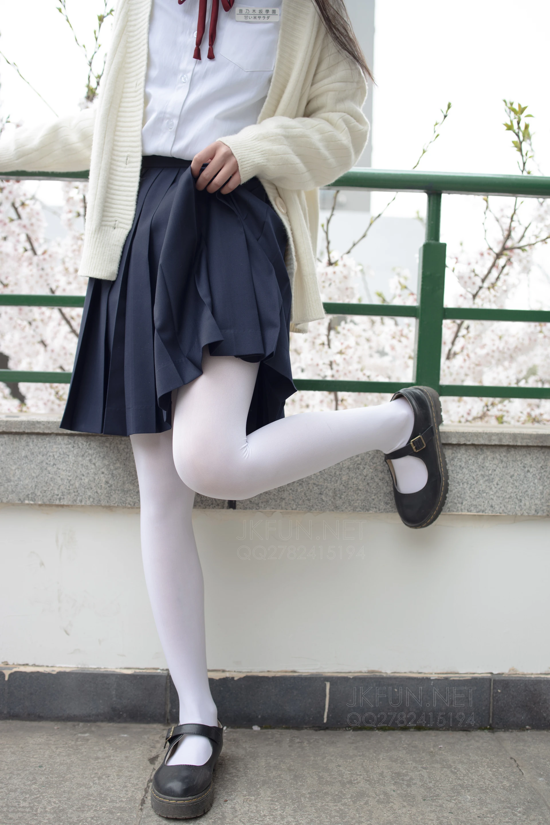 JKFUN-001 [104P1V-2.21G]JKFUN, 制服, 可爱, 学生装, 森萝财团, 白丝, 美腿