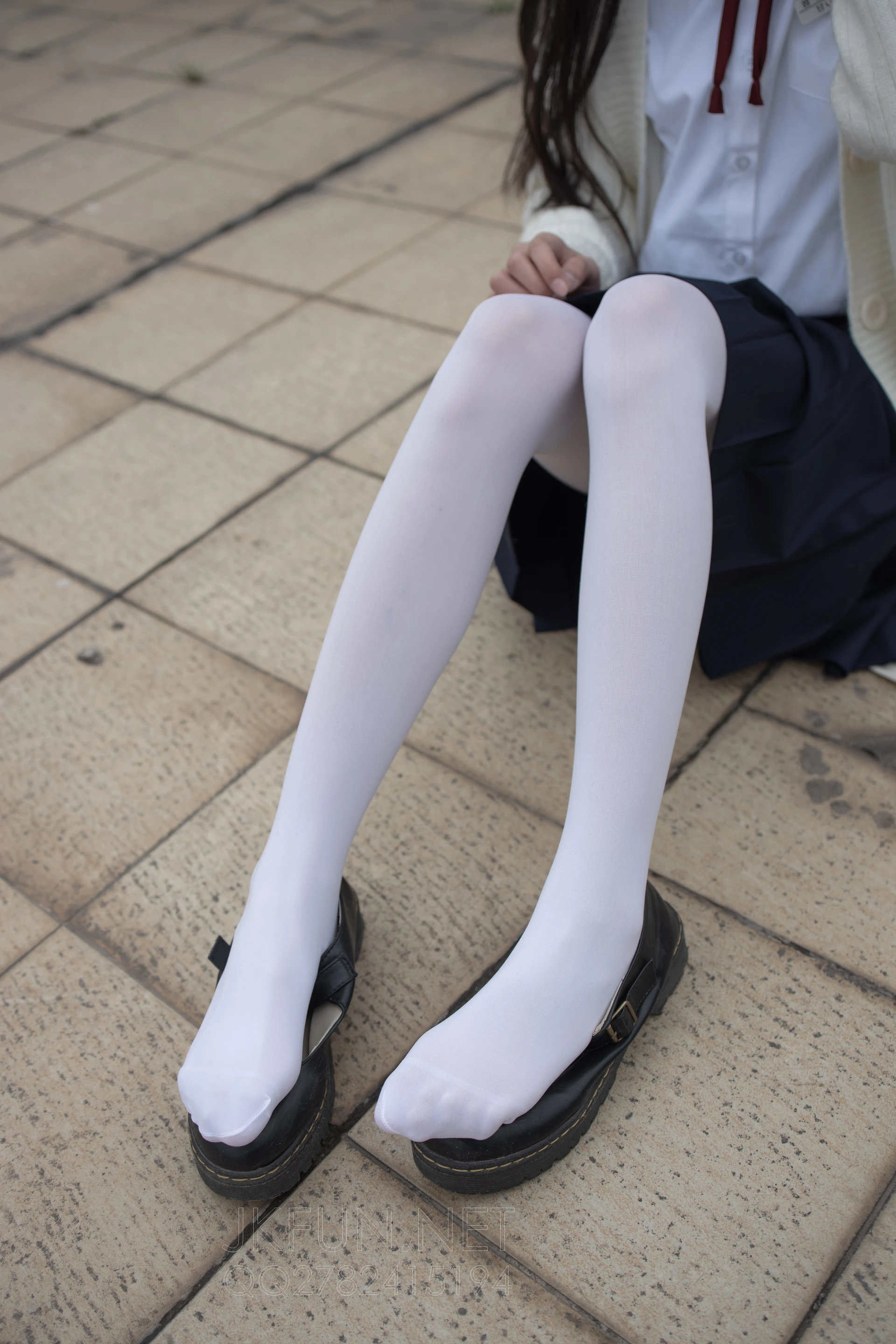 JKFUN-001 [104P1V-2.21G]JKFUN, 制服, 可爱, 学生装, 森萝财团, 白丝, 美腿