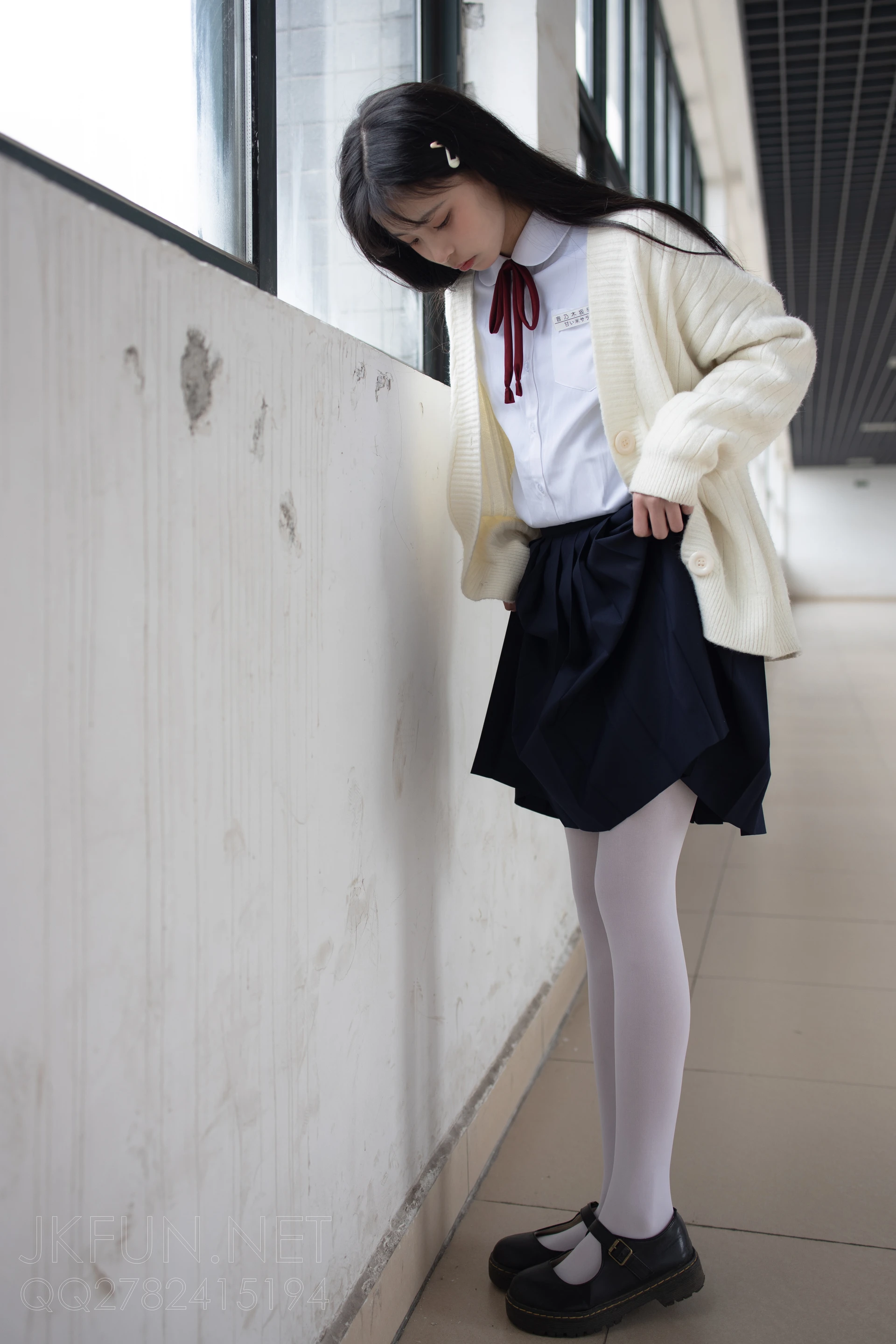 JKFUN-001 [104P1V-2.21G]JKFUN, 制服, 可爱, 学生装, 森萝财团, 白丝, 美腿