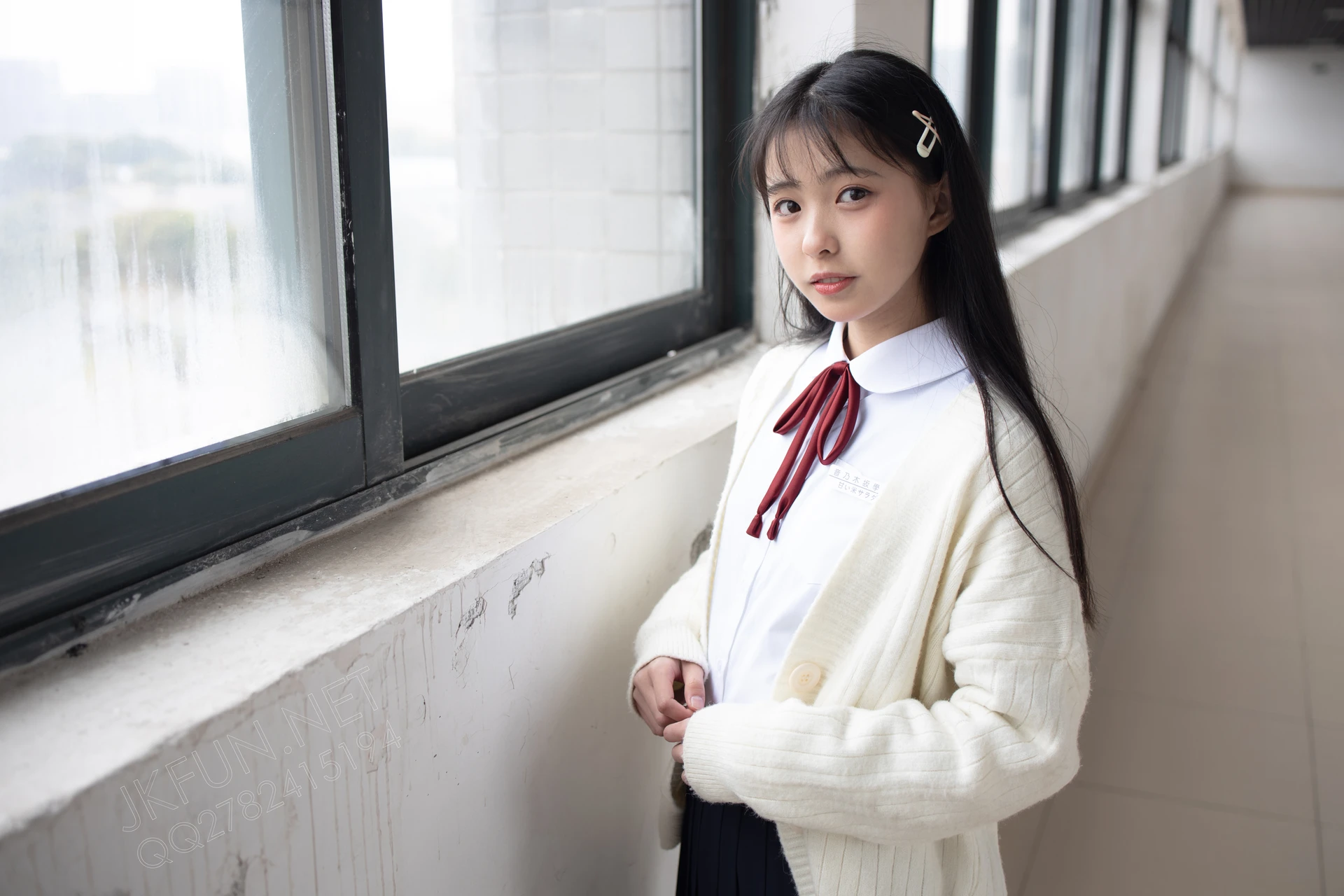 JKFUN-001 [104P1V-2.21G]JKFUN, 制服, 可爱, 学生装, 森萝财团, 白丝, 美腿