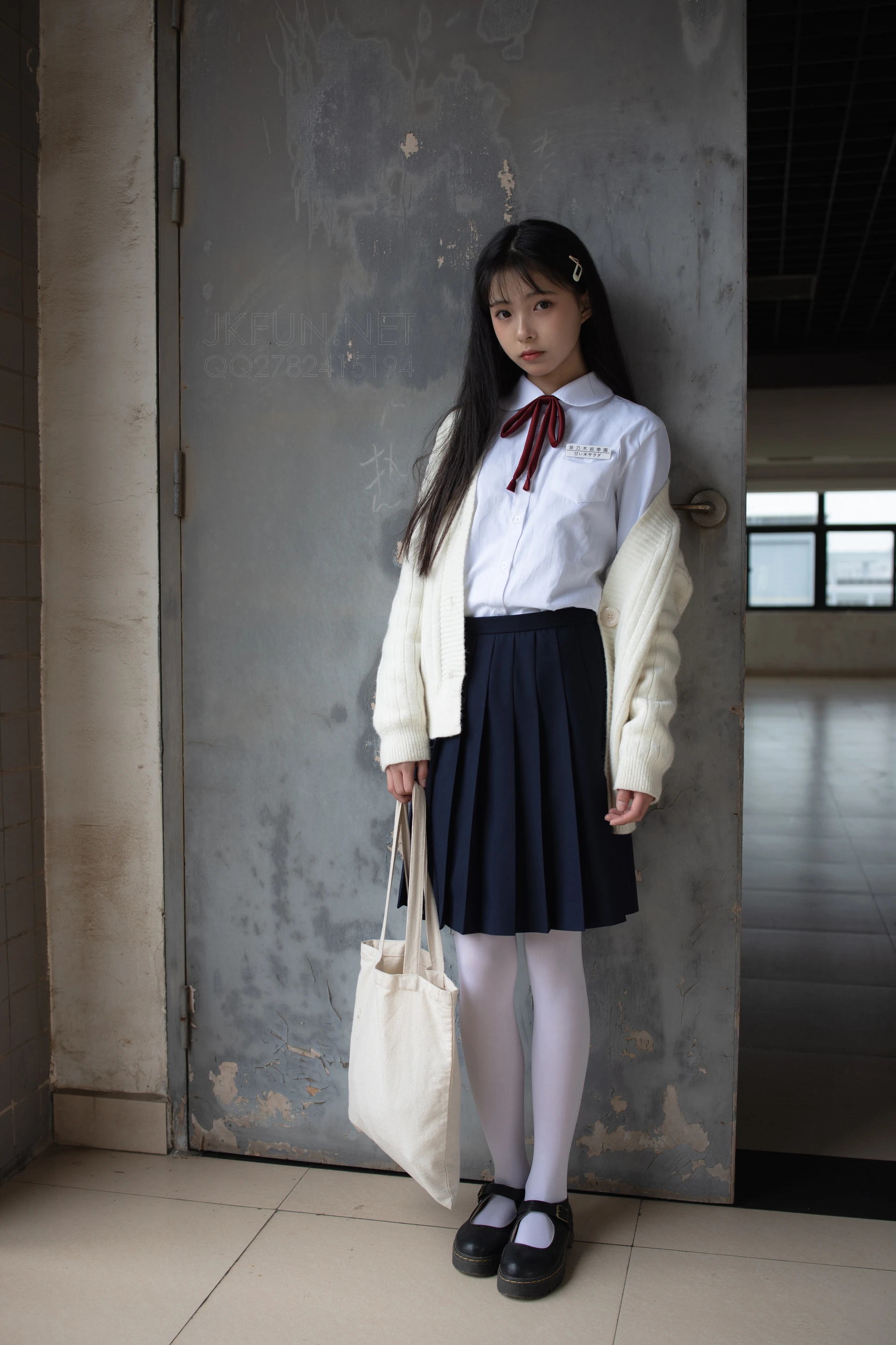 JKFUN-001 [104P1V-2.21G]JKFUN, 制服, 可爱, 学生装, 森萝财团, 白丝, 美腿