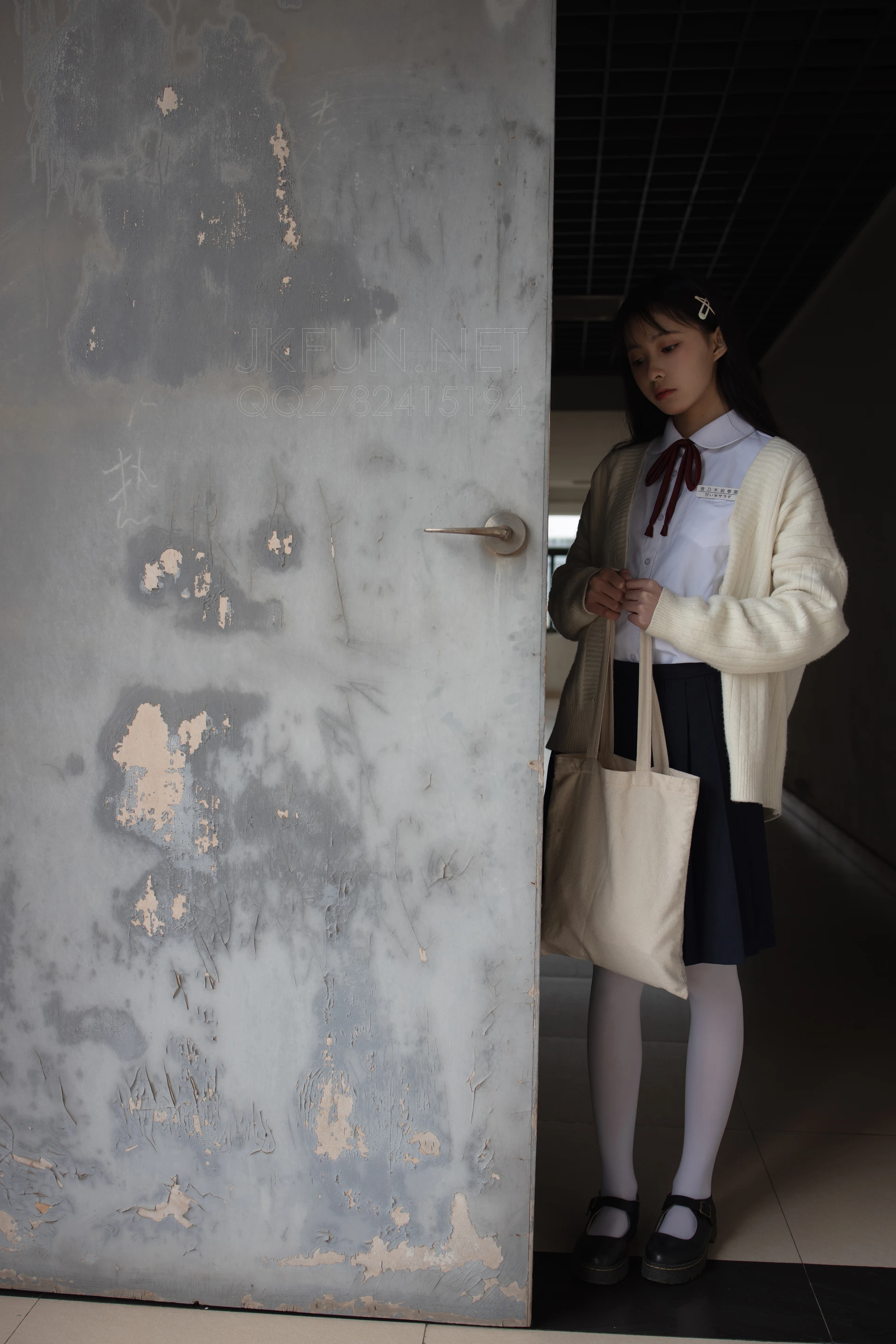 JKFUN-001 [104P1V-2.21G]JKFUN, 制服, 可爱, 学生装, 森萝财团, 白丝, 美腿
