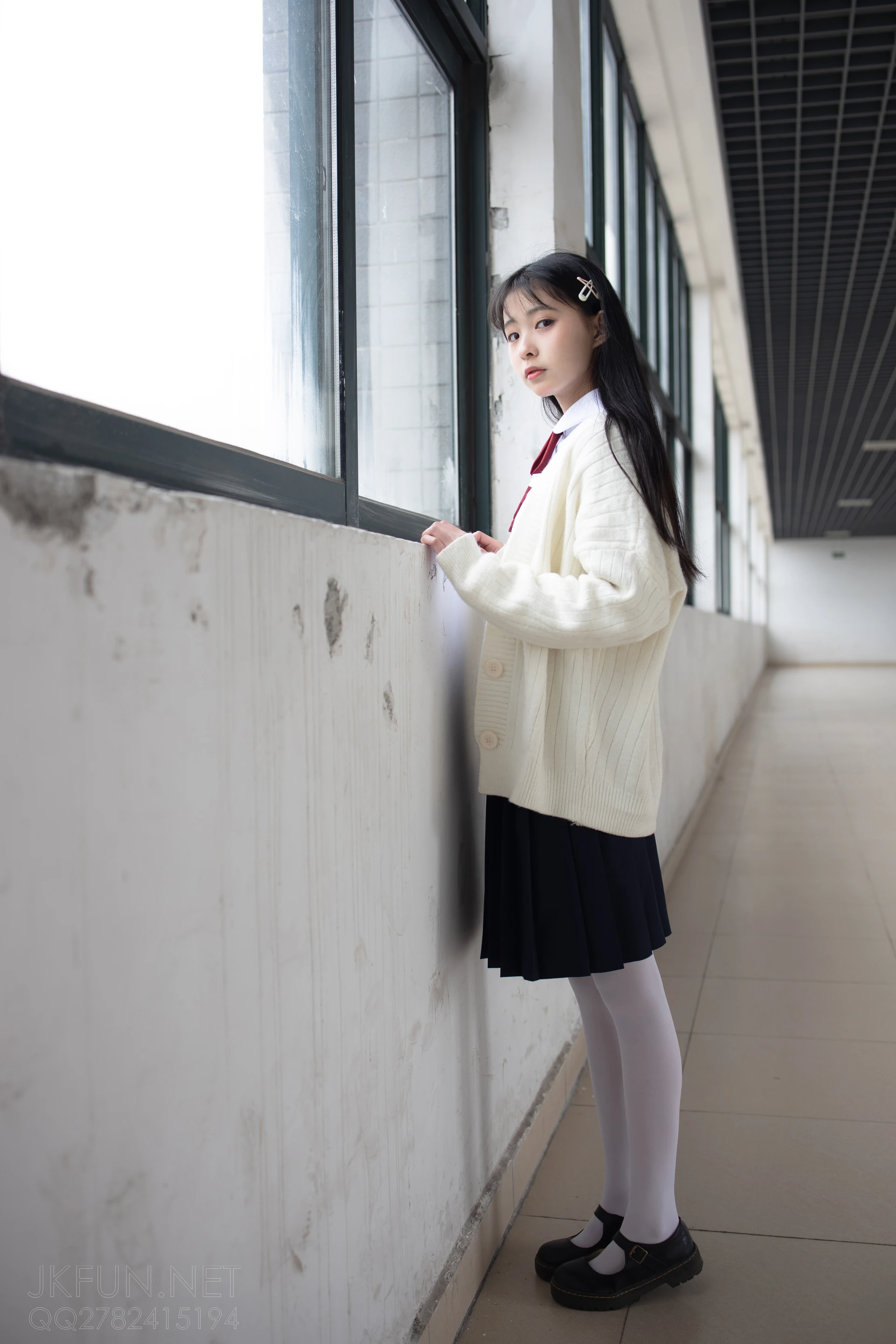 JKFUN-001 [104P1V-2.21G]JKFUN, 制服, 可爱, 学生装, 森萝财团, 白丝, 美腿