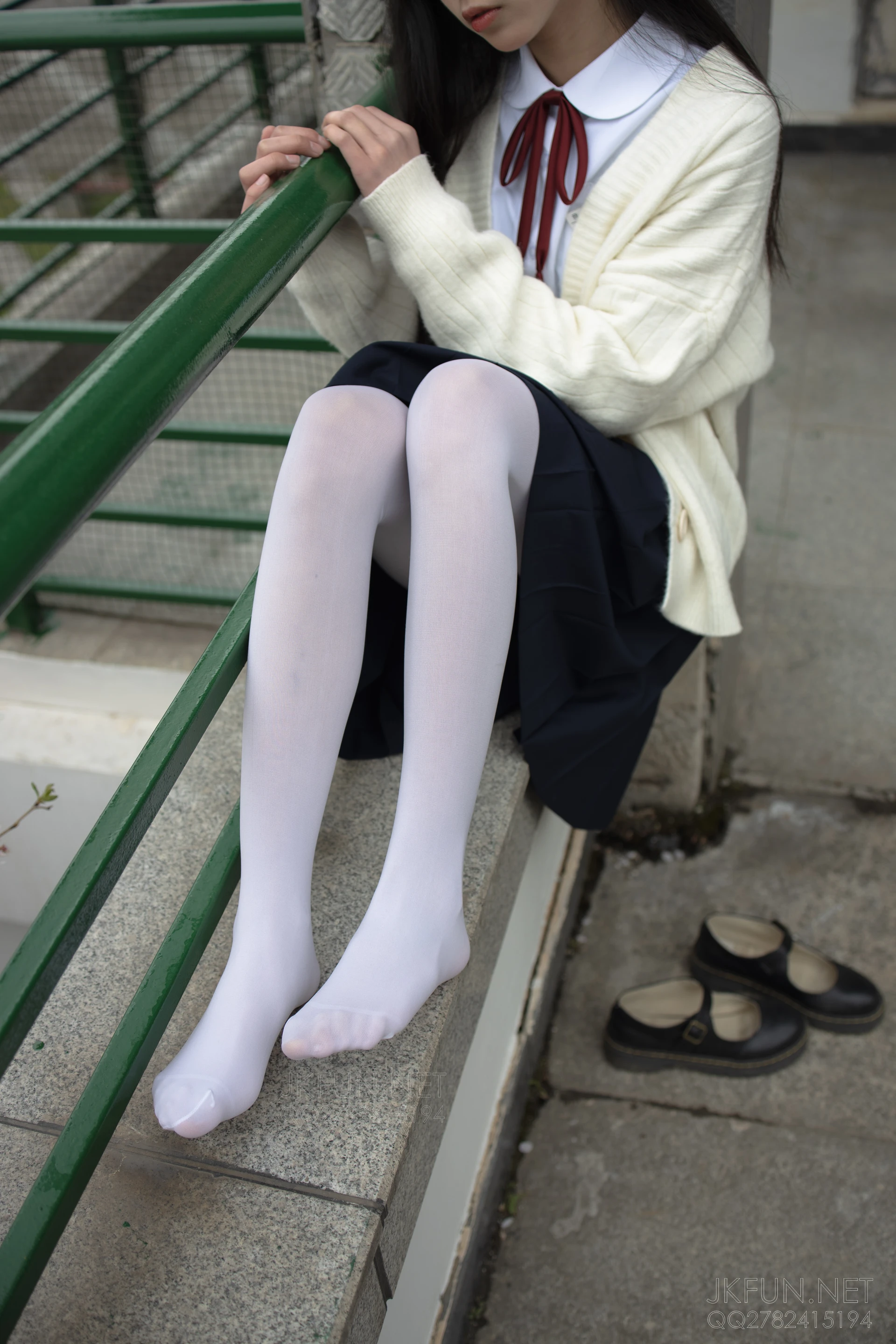 JKFUN-001 [104P1V-2.21G]JKFUN, 制服, 可爱, 学生装, 森萝财团, 白丝, 美腿