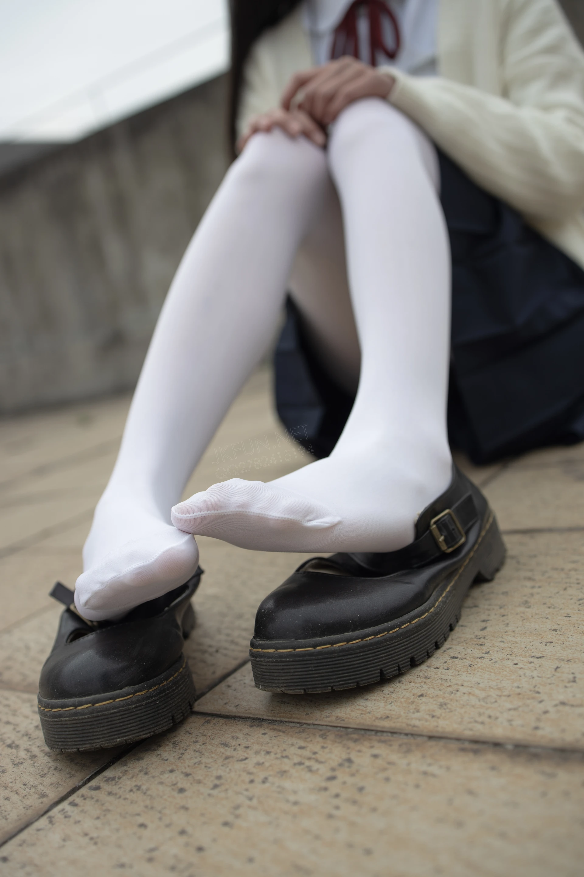 JKFUN-001 [104P1V-2.21G]JKFUN, 制服, 可爱, 学生装, 森萝财团, 白丝, 美腿
