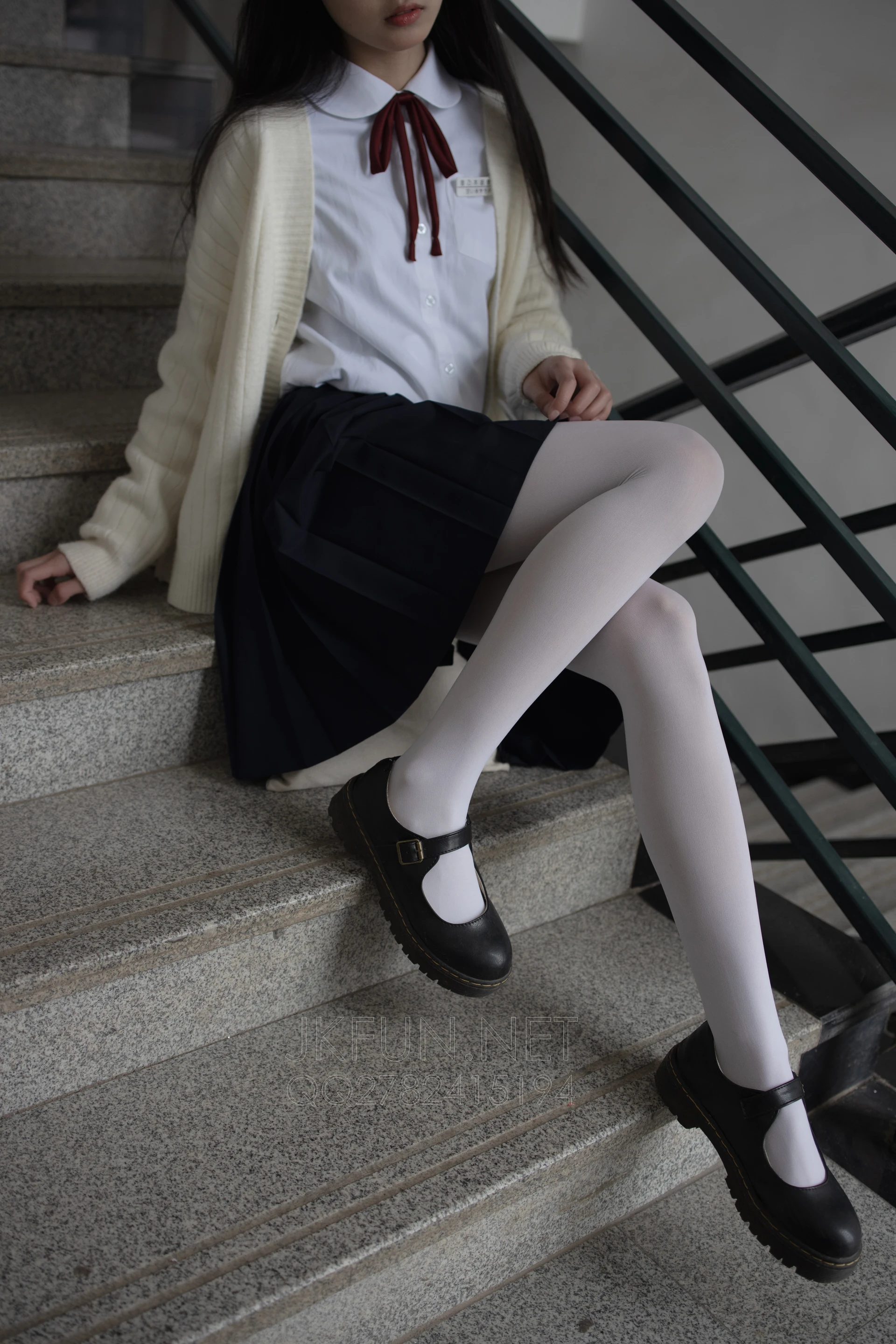 JKFUN-001 [104P1V-2.21G]JKFUN, 制服, 可爱, 学生装, 森萝财团, 白丝, 美腿