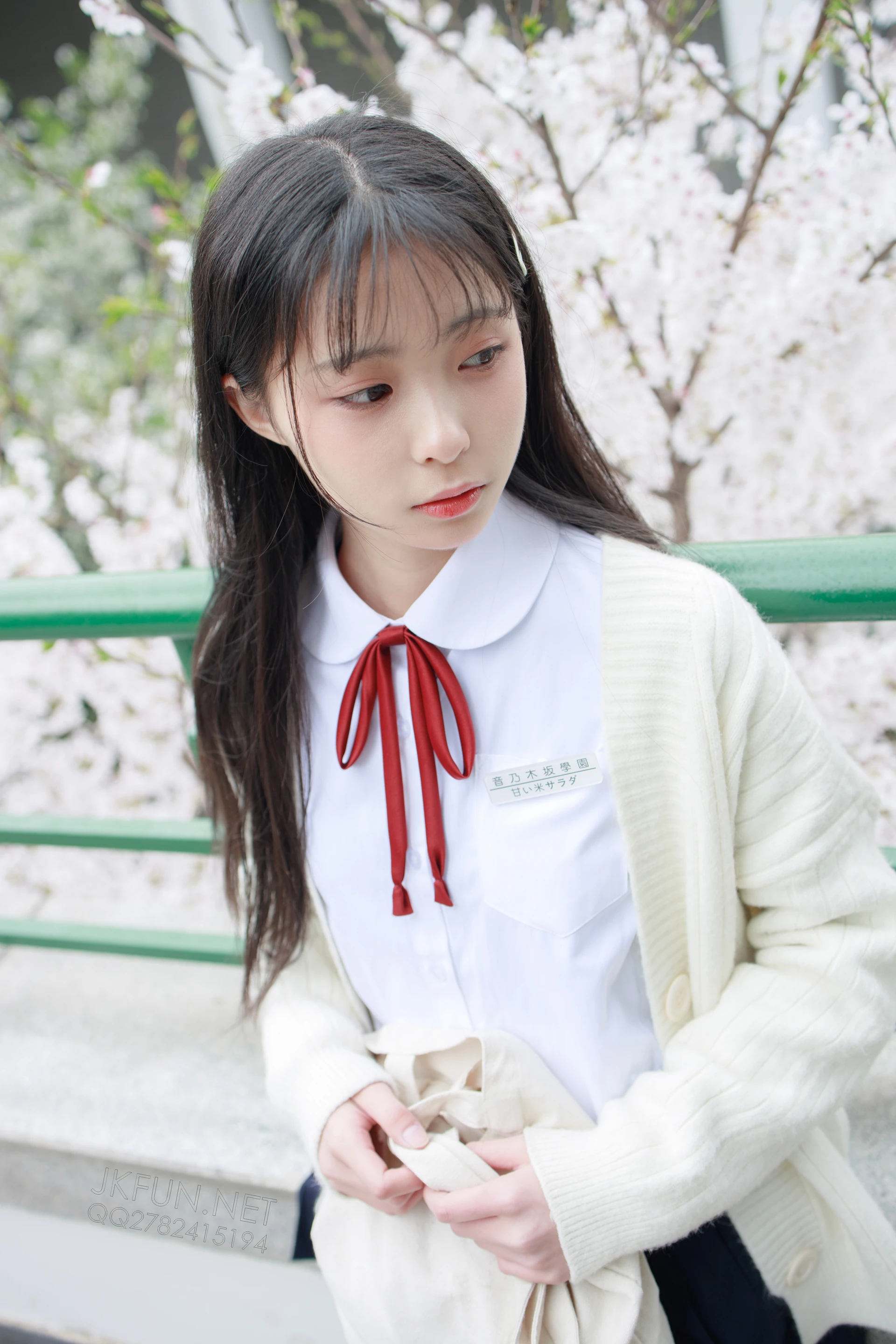 JKFUN-001 [104P1V-2.21G]JKFUN, 制服, 可爱, 学生装, 森萝财团, 白丝, 美腿