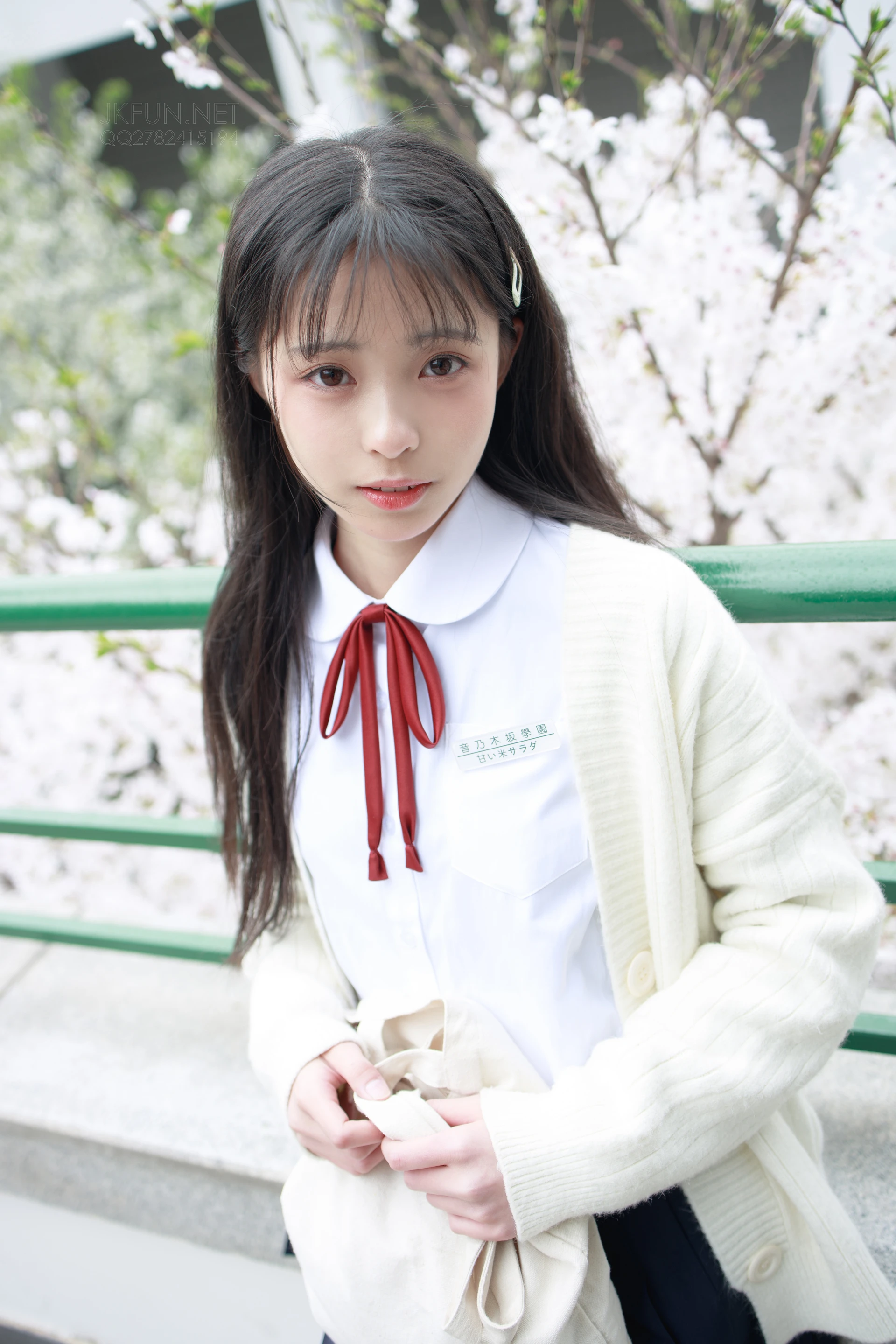 JKFUN-001 [104P1V-2.21G]JKFUN, 制服, 可爱, 学生装, 森萝财团, 白丝, 美腿
