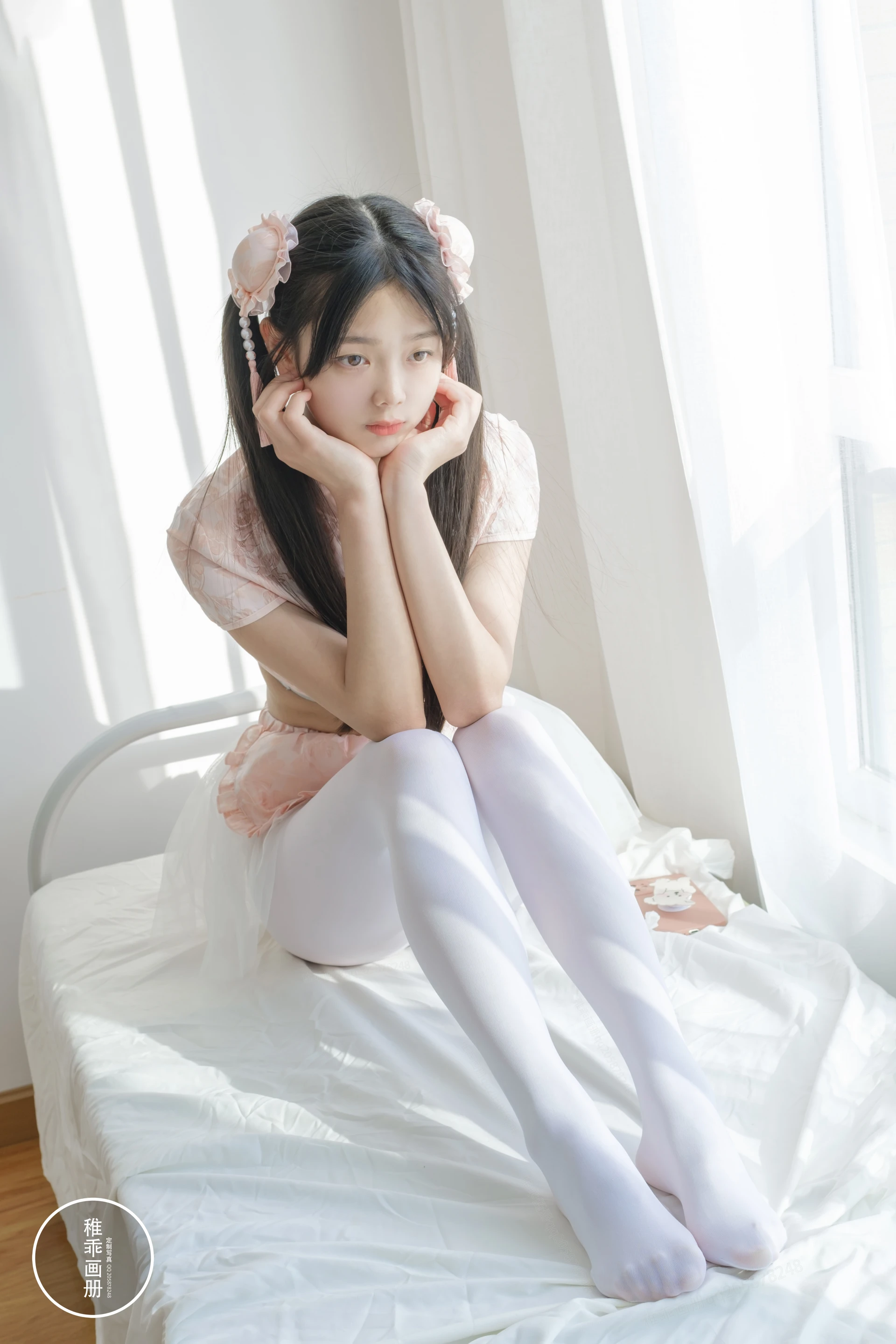 稚乖画册 晴空-09 赤西夜夜 80d白丝 双马尾旗袍 [84P1V-1.29GB]双马尾, 可爱, 旗袍, 晴空, 白丝, 稚乖画册, 美腿, 美足, 赤西夜夜