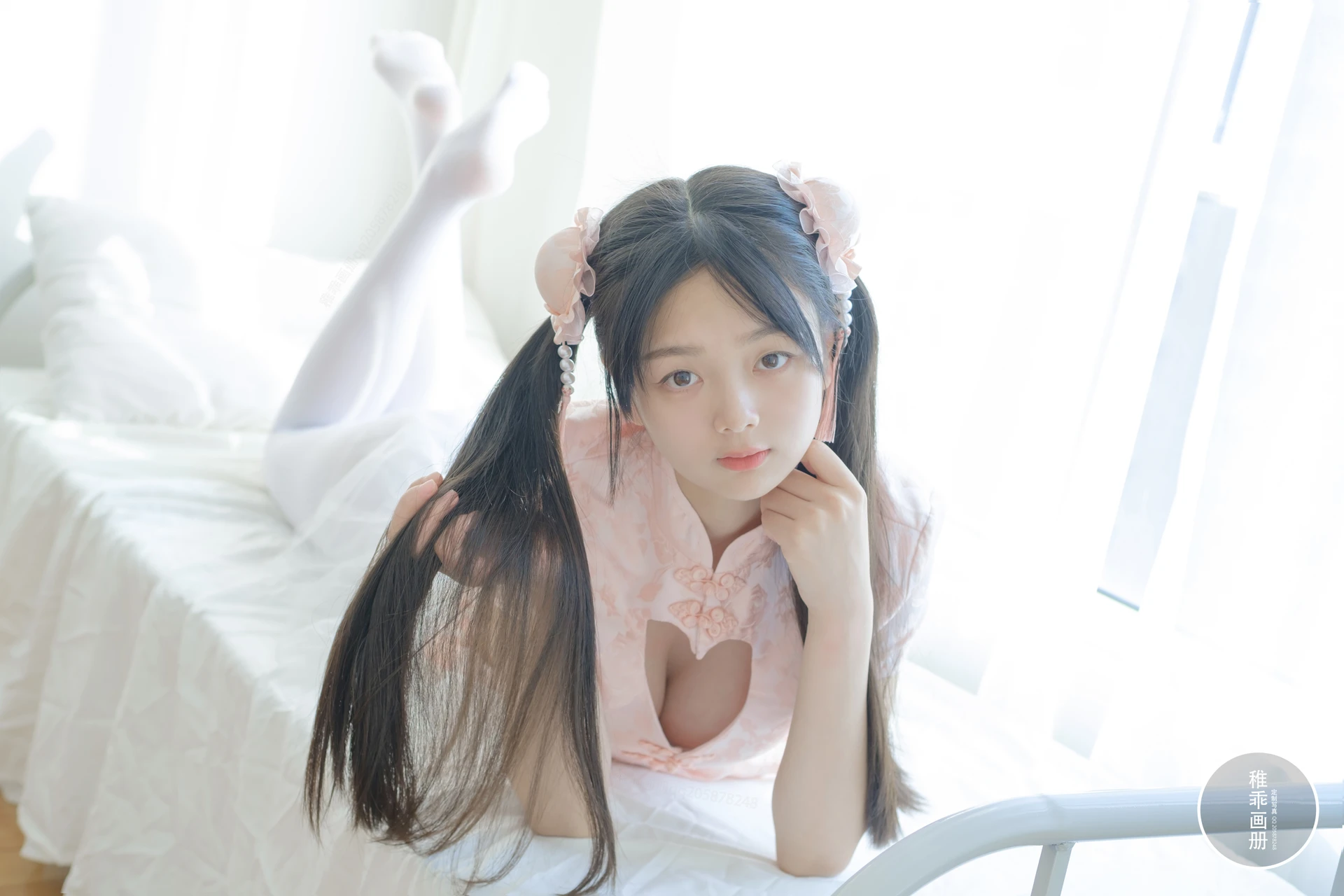 稚乖画册 晴空-09 赤西夜夜 80d白丝 双马尾旗袍 [84P1V-1.29GB]双马尾, 可爱, 旗袍, 晴空, 白丝, 稚乖画册, 美腿, 美足, 赤西夜夜