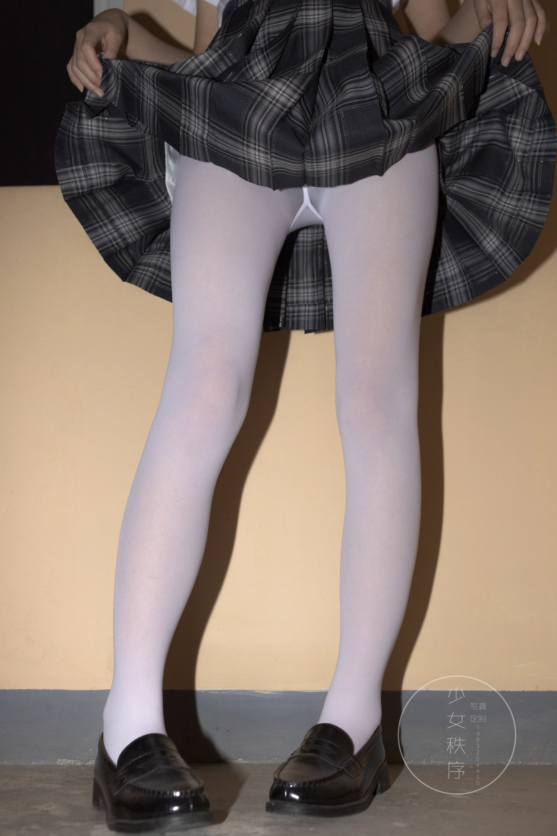 少女秩序 内部定制 NO.04 双马尾白丝JK制服 [61P-955M]JK制服, 双马尾, 少女秩序, 白丝, 美腿, 美足