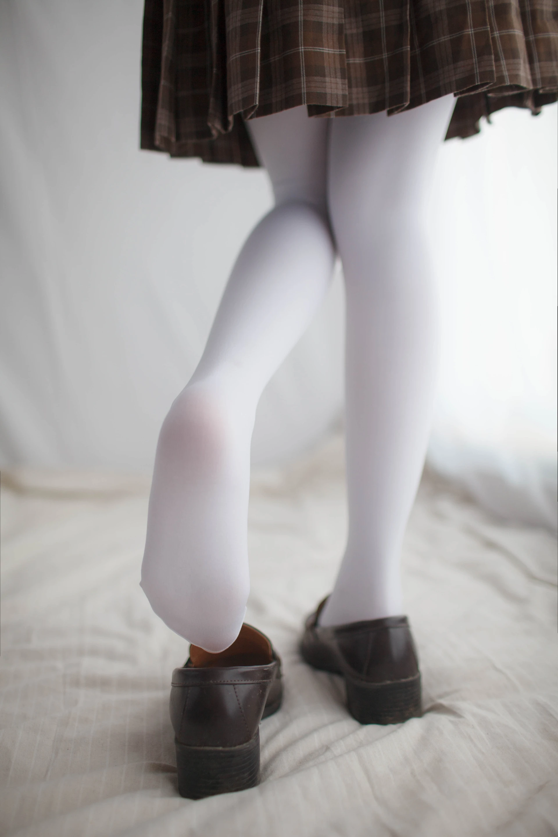 少女秩序 VOL.07 格子短裙的诱惑 白丝双马尾[51P-120.9M] JK制服, 双马尾, 少女秩序, 白丝, 美腿, 美足