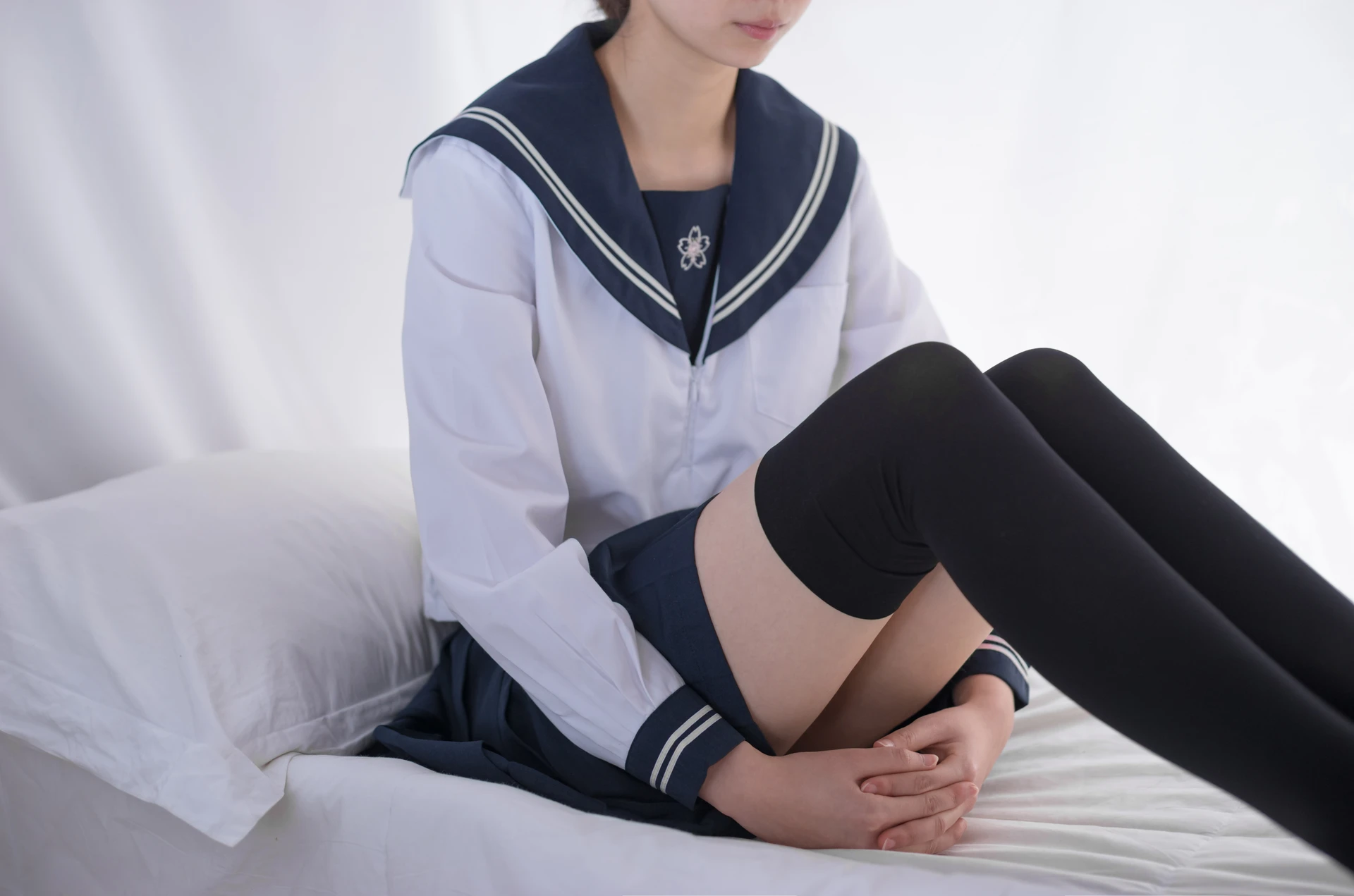 轻兰映画 VOL.013 [56P-439M]可爱, 学生装, 美腿, 轻兰映画, 黑丝