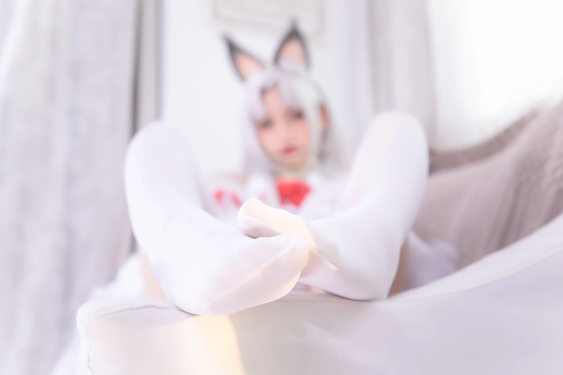 神楽坂真冬 第四季 序号9：《白丝胡桃》 [75P-160MB]内衣, 白丝, 神楽坂真冬, 美腿, 美足