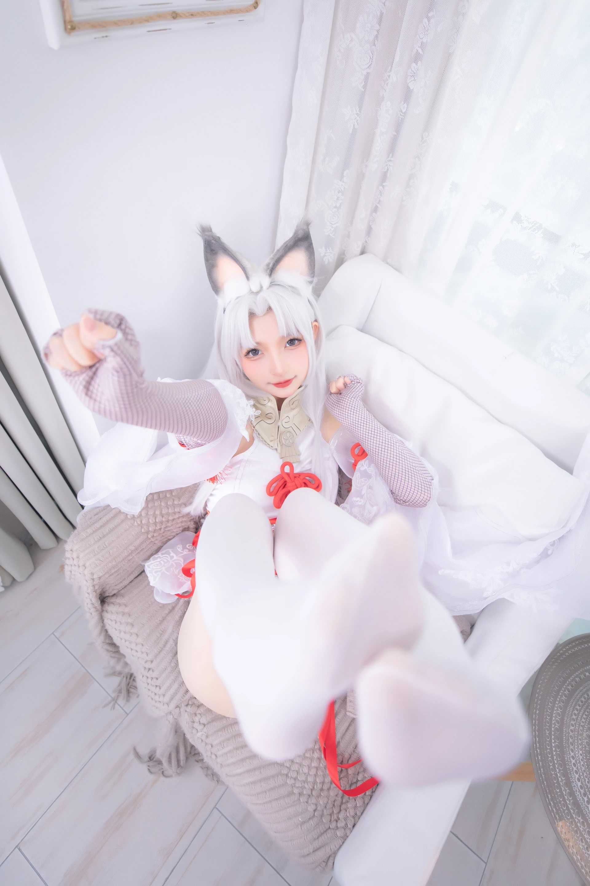 神楽坂真冬 第四季 序号9：《白丝胡桃》 [75P-160MB]内衣, 白丝, 神楽坂真冬, 美腿, 美足