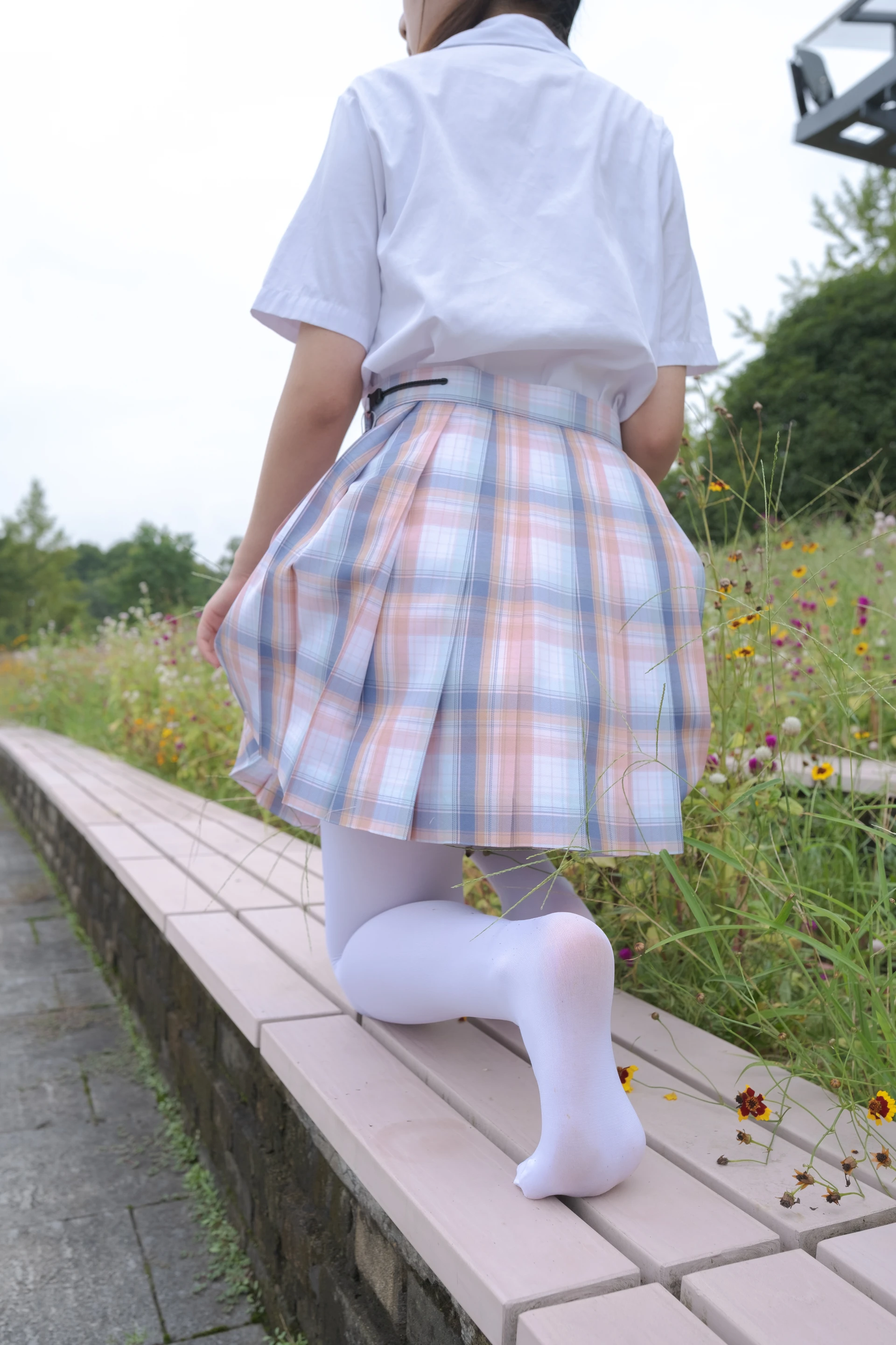 森萝财团 有料-48 双马尾白丝JK制服 13D+80D [139P2V-4.68G]JK制服, 双马尾, 有料, 森萝财团, 白丝, 美腿, 美足