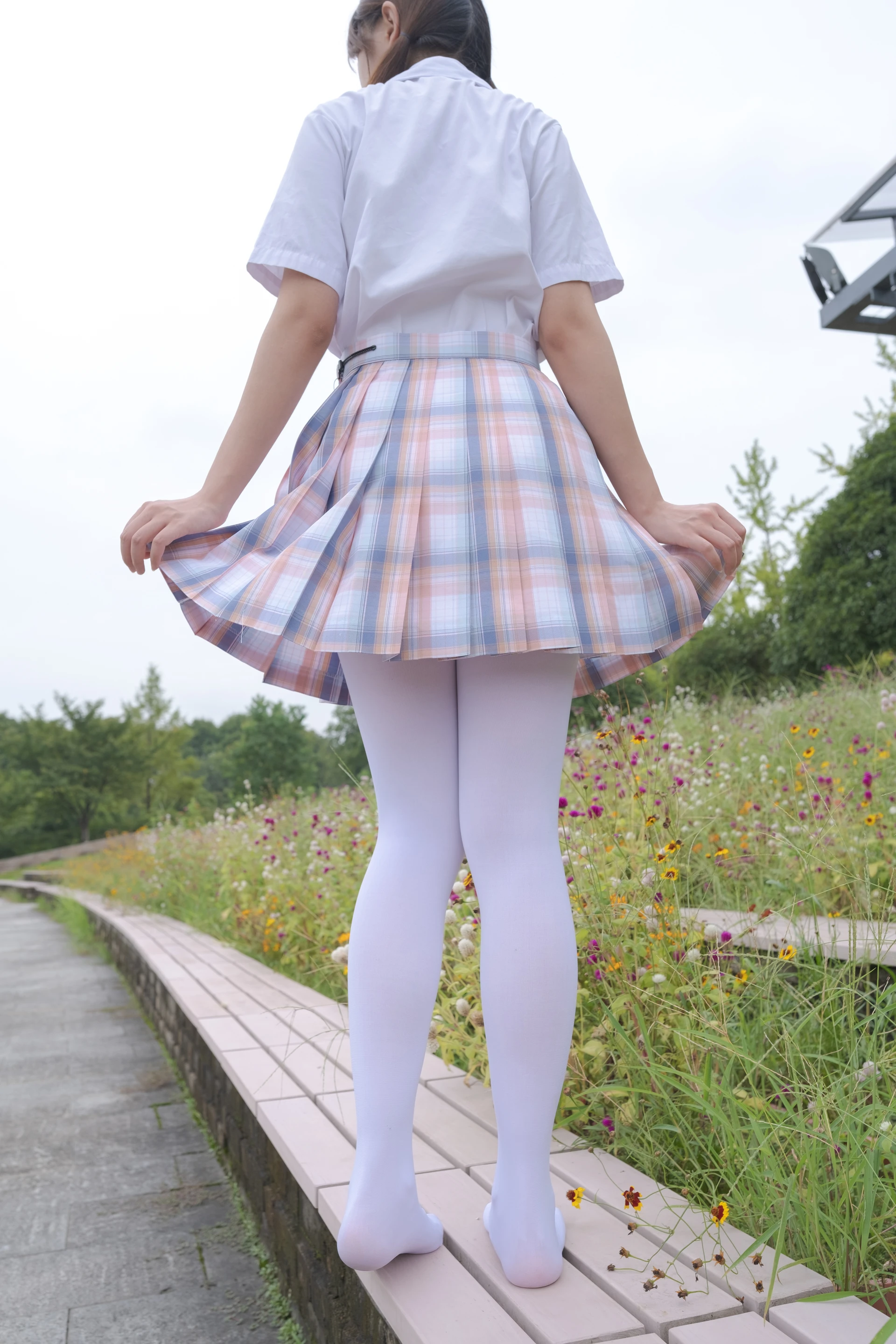 森萝财团 有料-48 双马尾白丝JK制服 13D+80D [139P2V-4.68G]JK制服, 双马尾, 有料, 森萝财团, 白丝, 美腿, 美足