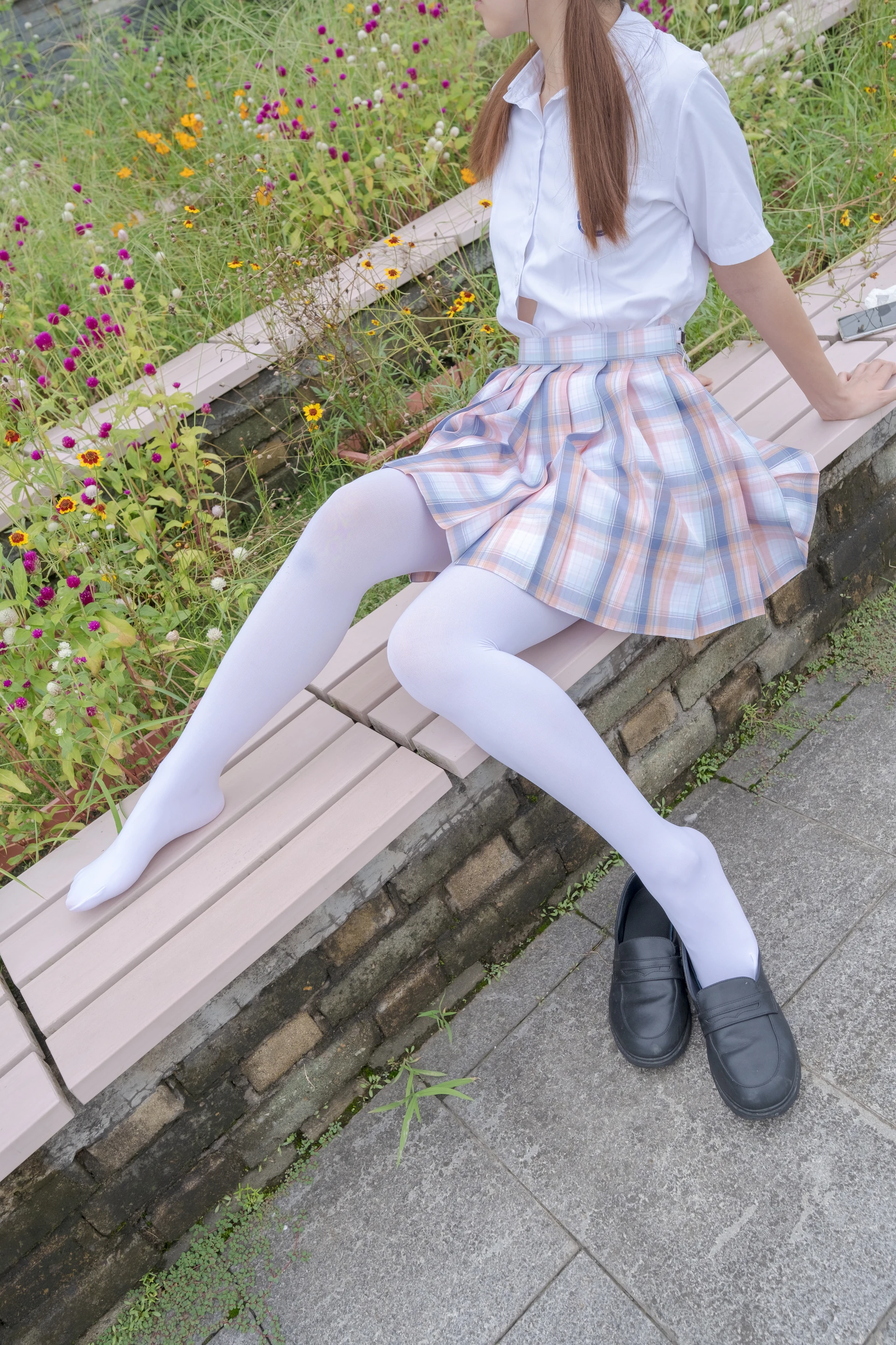 森萝财团 有料-48 双马尾白丝JK制服 13D+80D [139P2V-4.68G]JK制服, 双马尾, 有料, 森萝财团, 白丝, 美腿, 美足