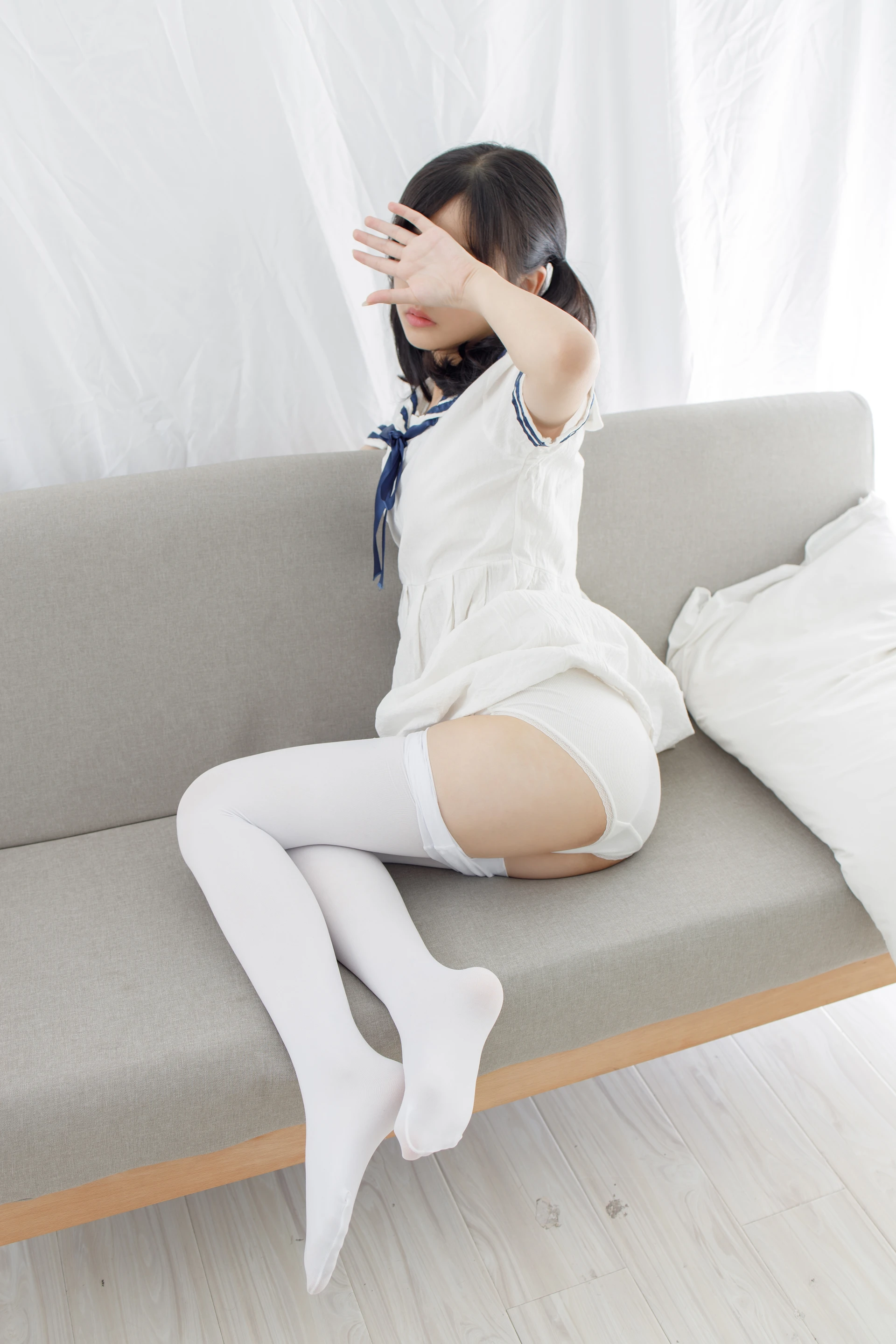 森萝财团 内部-002 白丝双马尾 [122P-1.68GB]