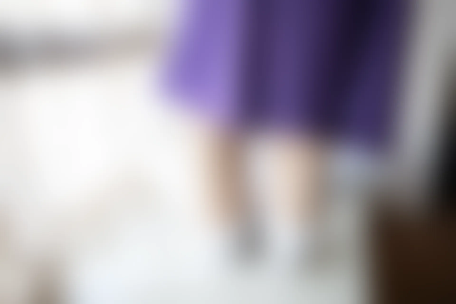 C40.005 紫色T恤和白丝 [40P-73MB]