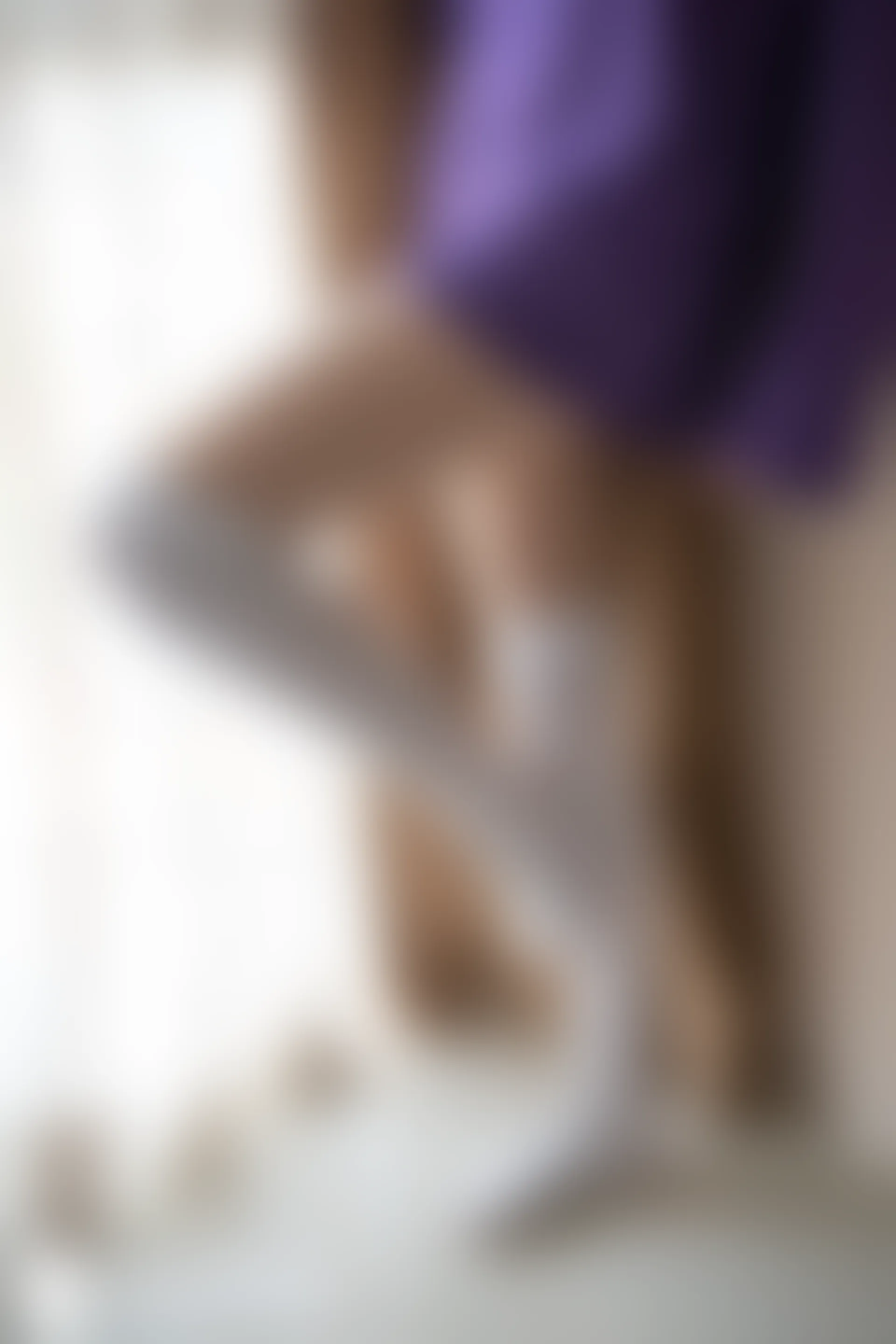 C40.005 紫色T恤和白丝 [40P-73MB]