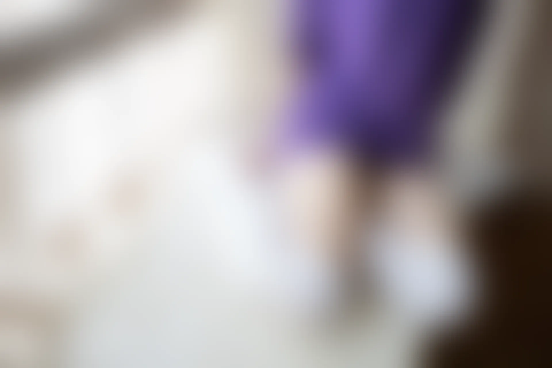 C40.005 紫色T恤和白丝 [40P-73MB]