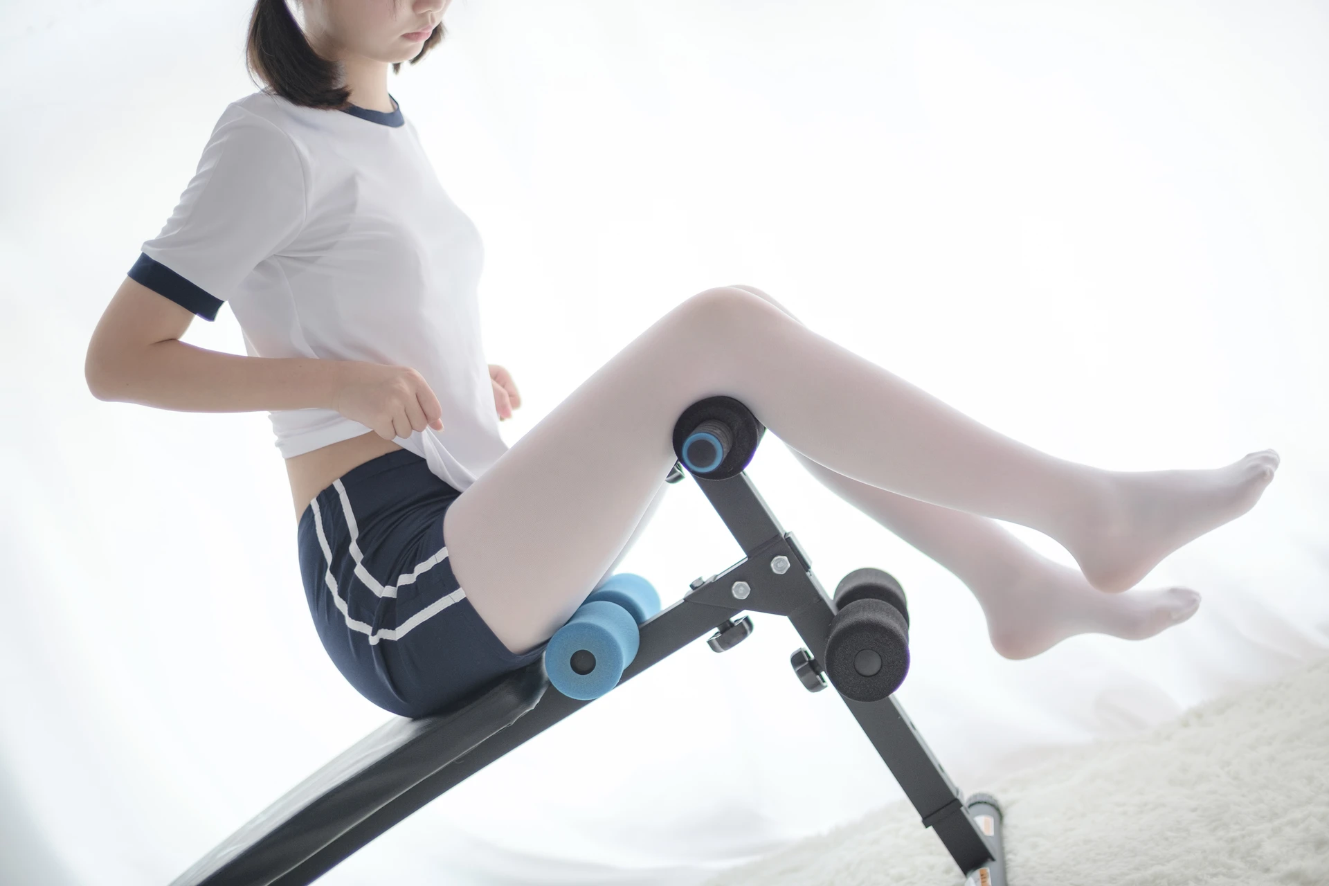 森萝财团 R15-013 [85P-393M]森萝财团, 白丝, 美腿, 运动装