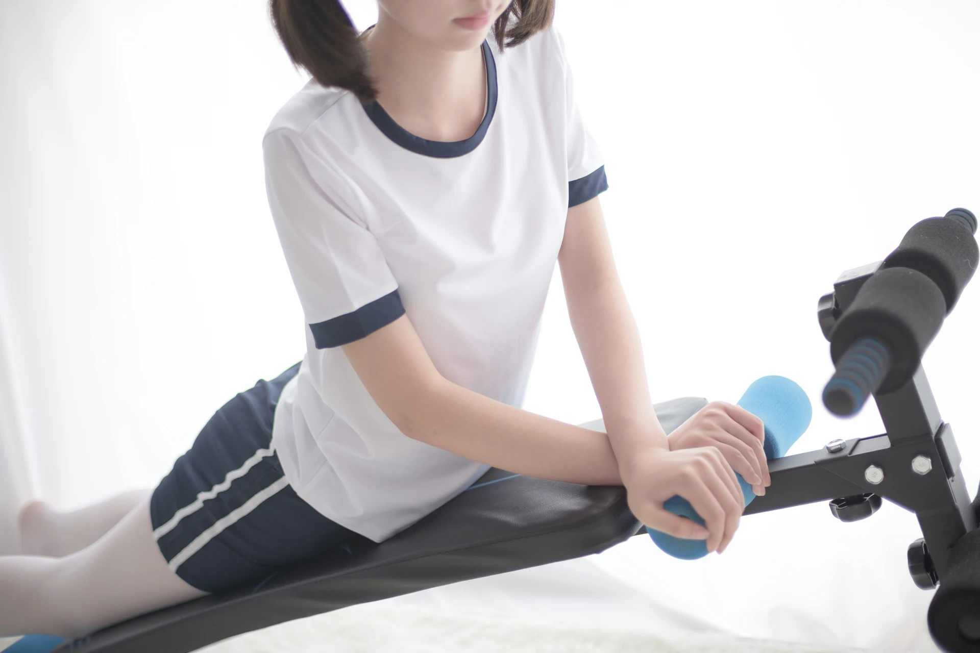 森萝财团 R15-013 [85P-393M]森萝财团, 白丝, 美腿, 运动装