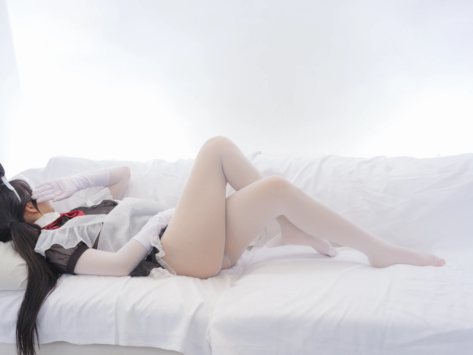 森萝财团 晴涩-12E 4K 双马尾白丝女仆 [99P1V-7.09GB]