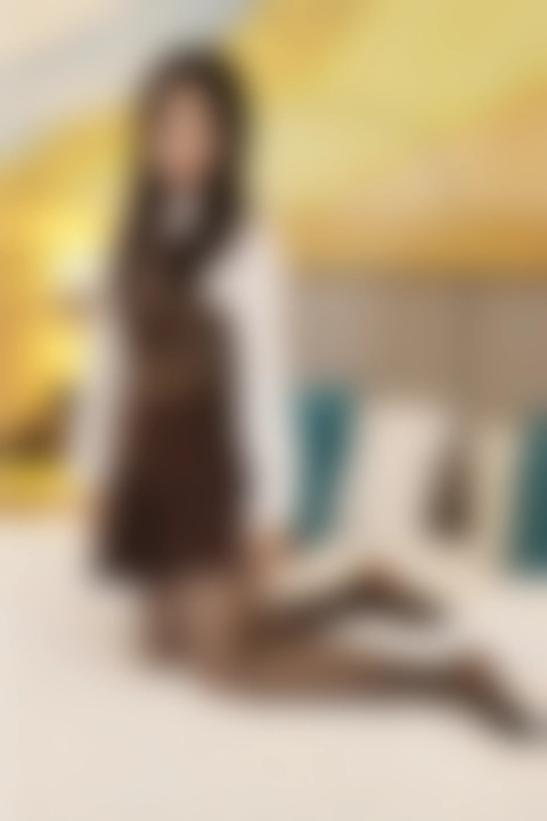 初夏女神 NO.018 水吉~咖啡JK四件套搭配小黑皮鞋[85P-1V-3.34G]