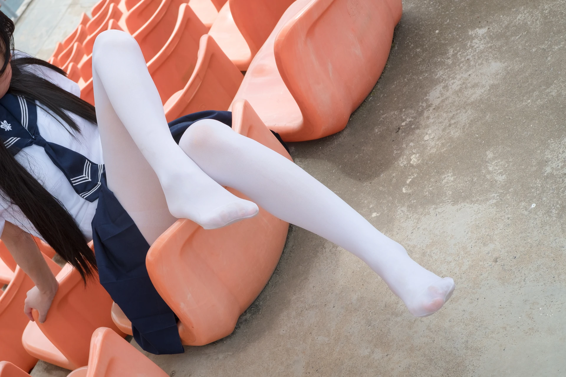 森萝财团 BETA-004 [113P-785M]校服, 水手服, 白丝, 美腿