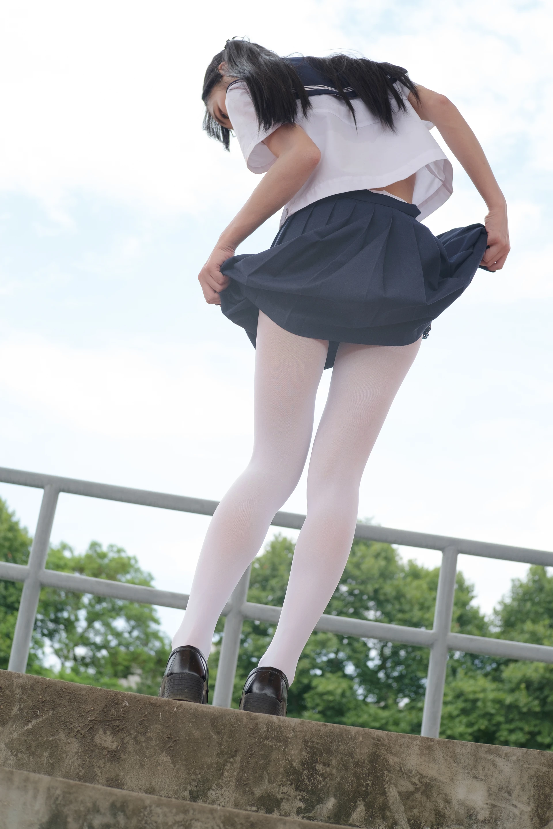 森萝财团 BETA-004 [113P-785M]校服, 水手服, 白丝, 美腿