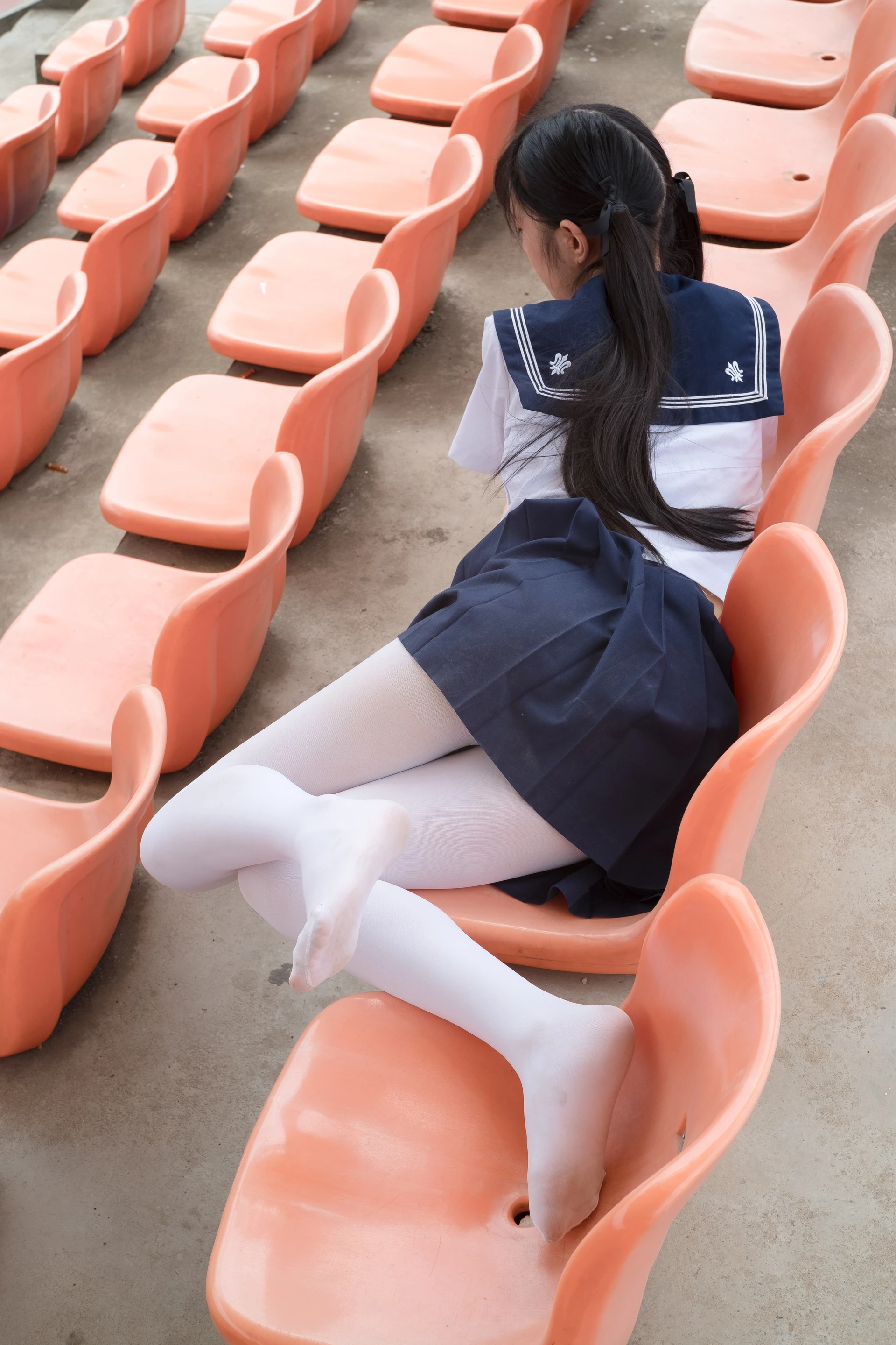 森萝财团 BETA-004 [113P-785M]校服, 水手服, 白丝, 美腿