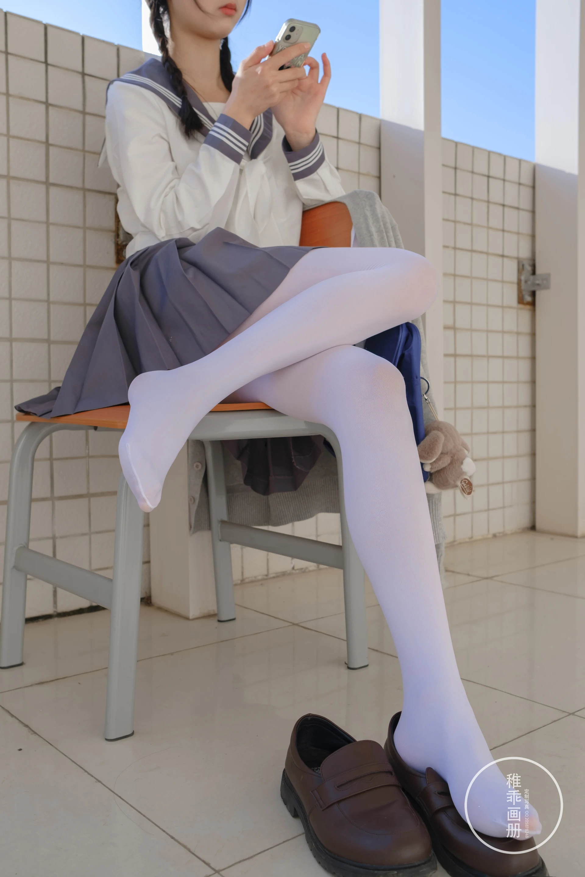 稚乖画册 晴空-03 赤西夜夜 白丝双马尾JK制服 [71P1V-0.99GB]JK, JK制服, 双马尾, 可爱, 晴空, 白丝, 稚乖画册, 美腿, 美足, 赤西夜夜