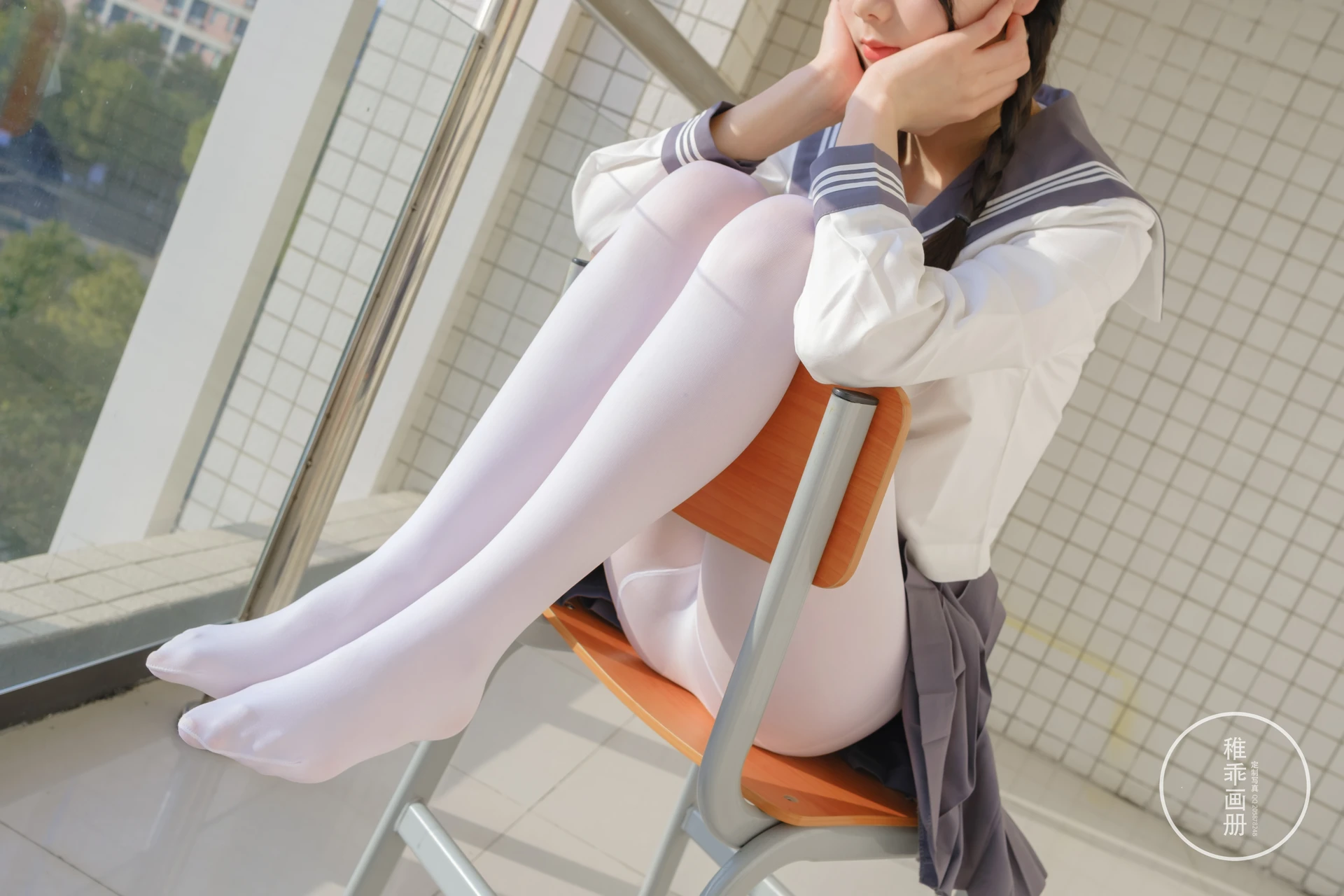 稚乖画册 晴空-03 赤西夜夜 白丝双马尾JK制服 [71P1V-0.99GB]JK, JK制服, 双马尾, 可爱, 晴空, 白丝, 稚乖画册, 美腿, 美足, 赤西夜夜