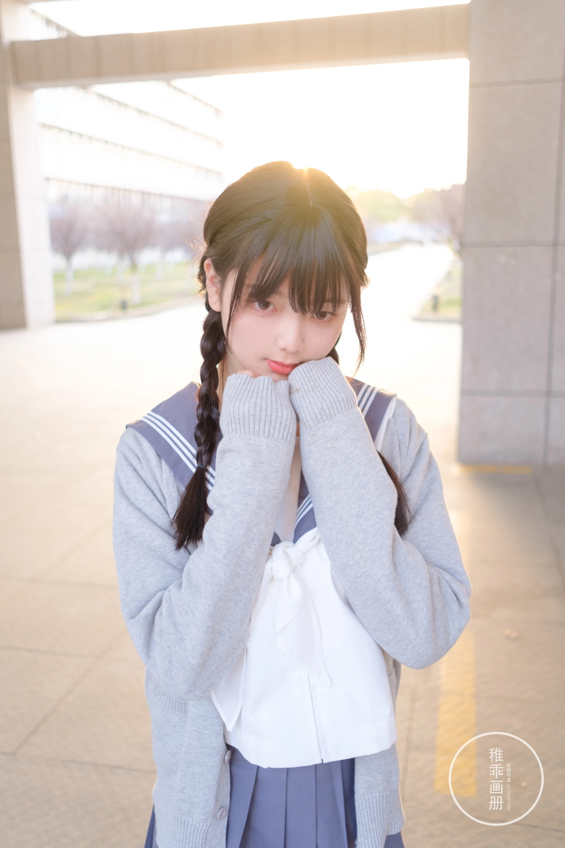 稚乖画册 晴空-03 赤西夜夜 白丝双马尾JK制服 [71P1V-0.99GB]JK, JK制服, 双马尾, 可爱, 晴空, 白丝, 稚乖画册, 美腿, 美足, 赤西夜夜